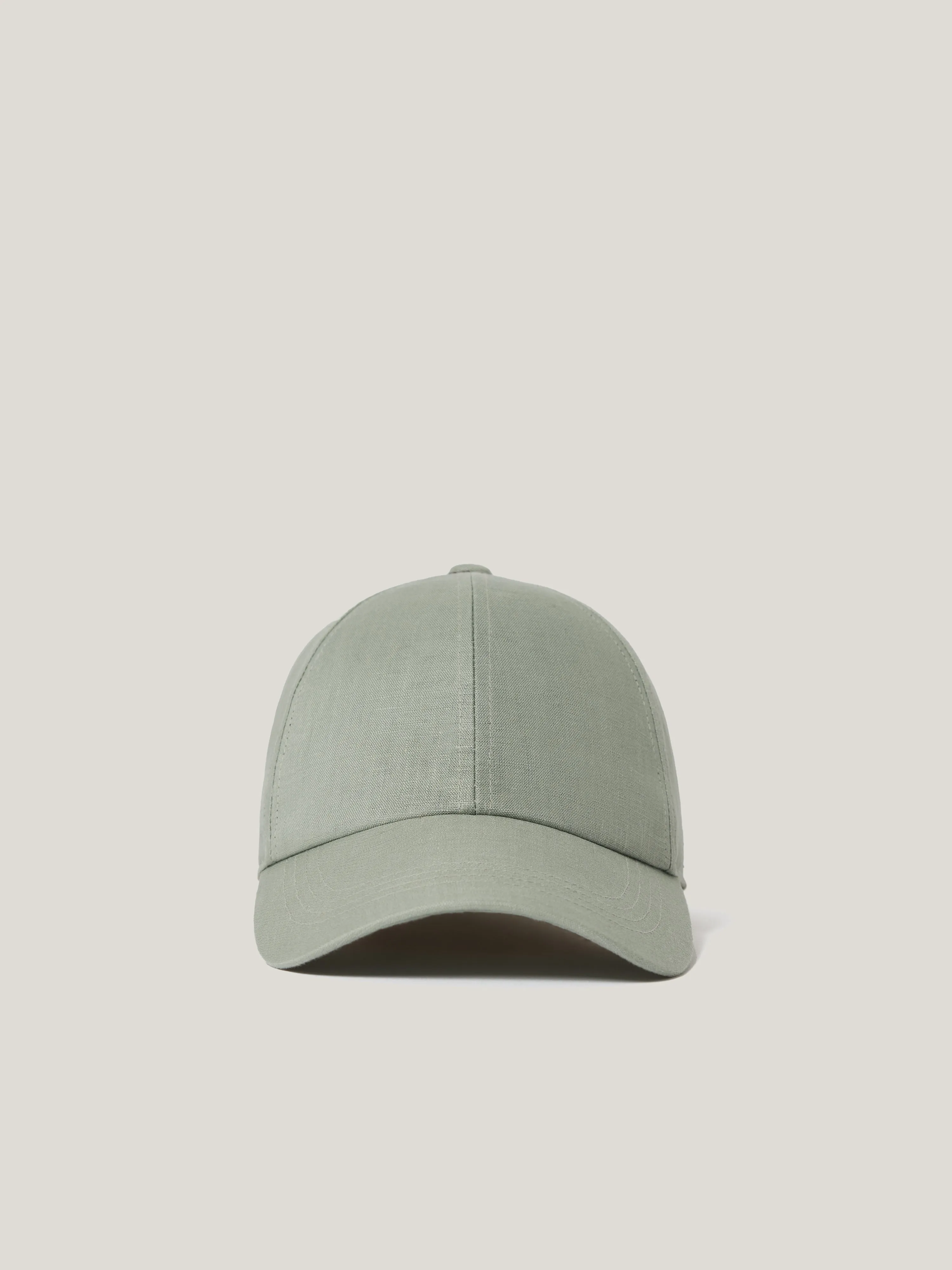 Linen Baseball Cap | Blue sold by Jigsaw product image thumbnail 4