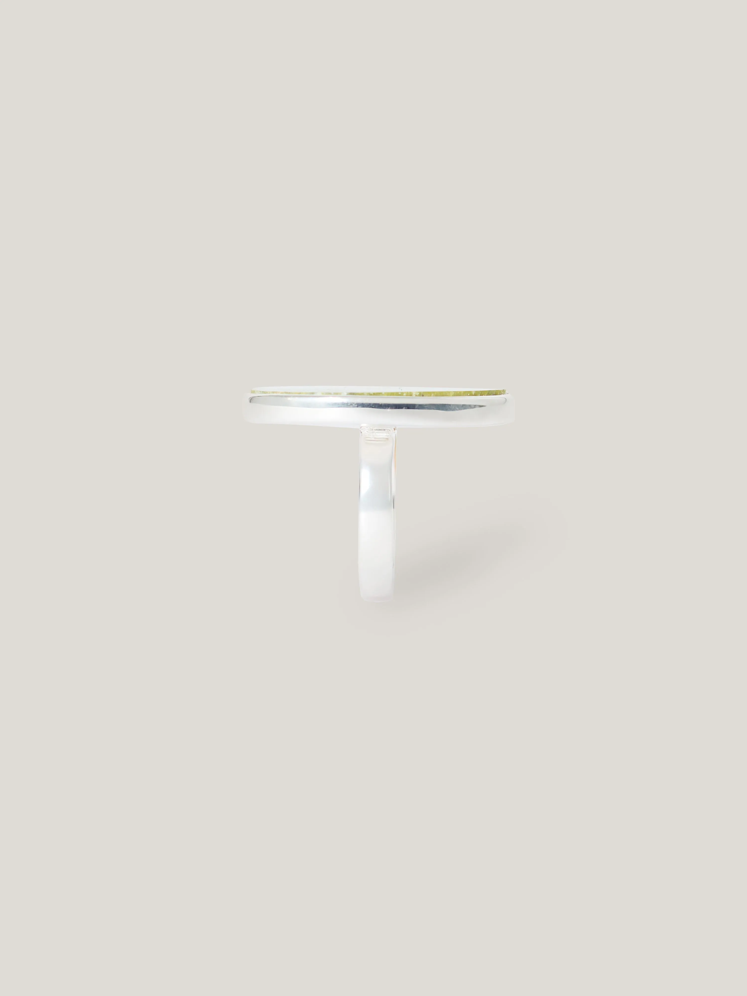 Green Jasper Disc Ring | Green sold by Jigsaw product image thumbnail 3