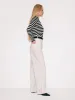 Lucia High Waisted Jean | White sold by Jigsaw