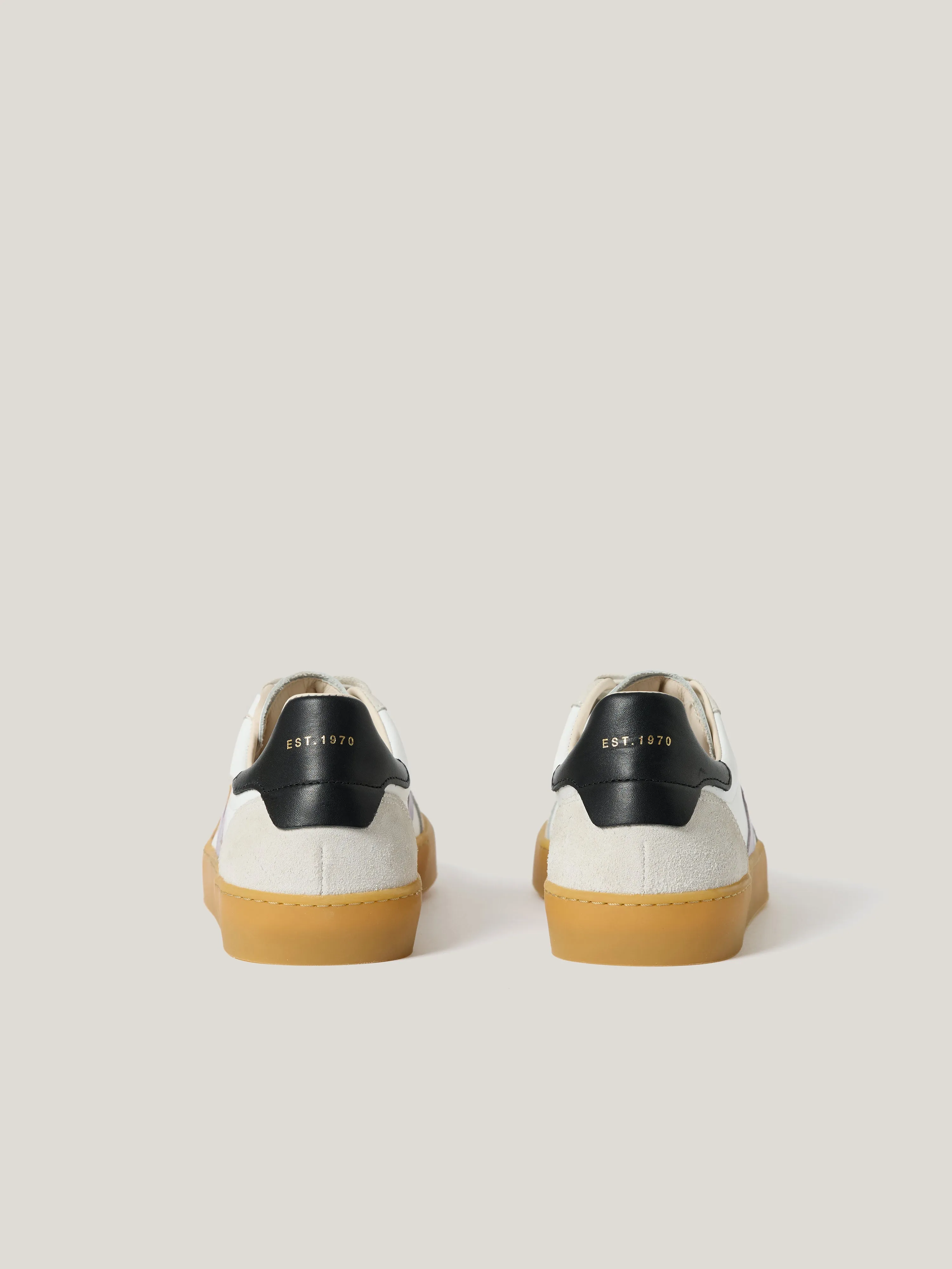 Portland Vintage Classic Trainer | White sold by Jigsaw product image thumbnail 3