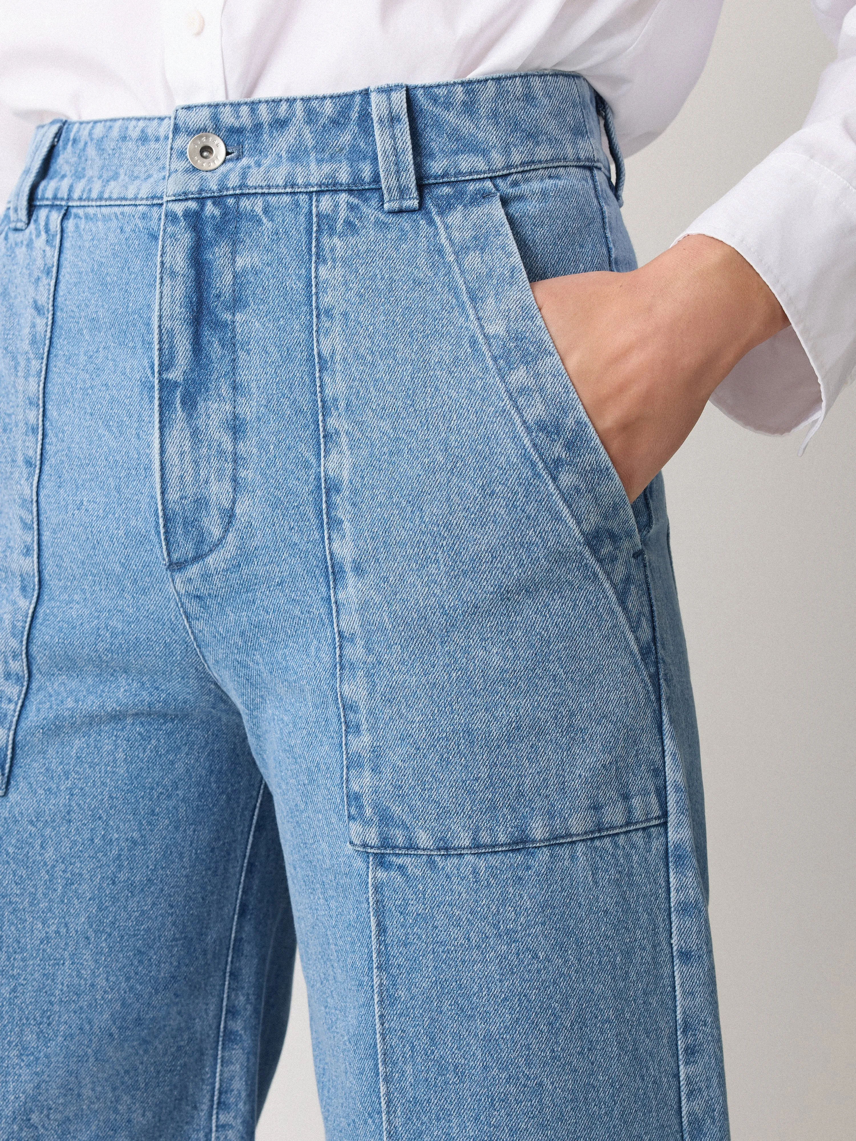 Denim Sailor Jean | Classic Blue sold by Jigsaw product image thumbnail 2