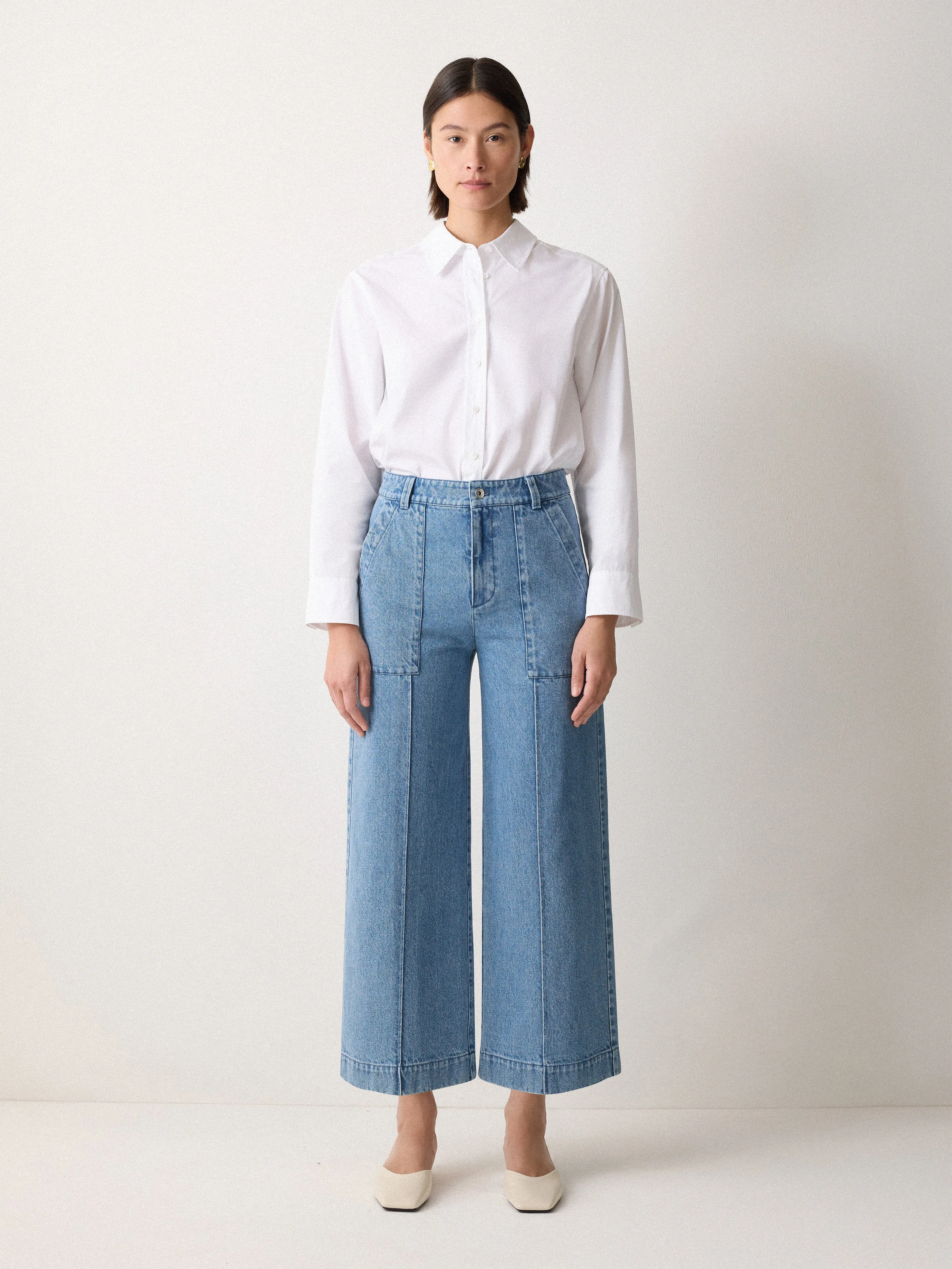 Denim Sailor Jean | Classic Blue sold by Jigsaw product image thumbnail 4