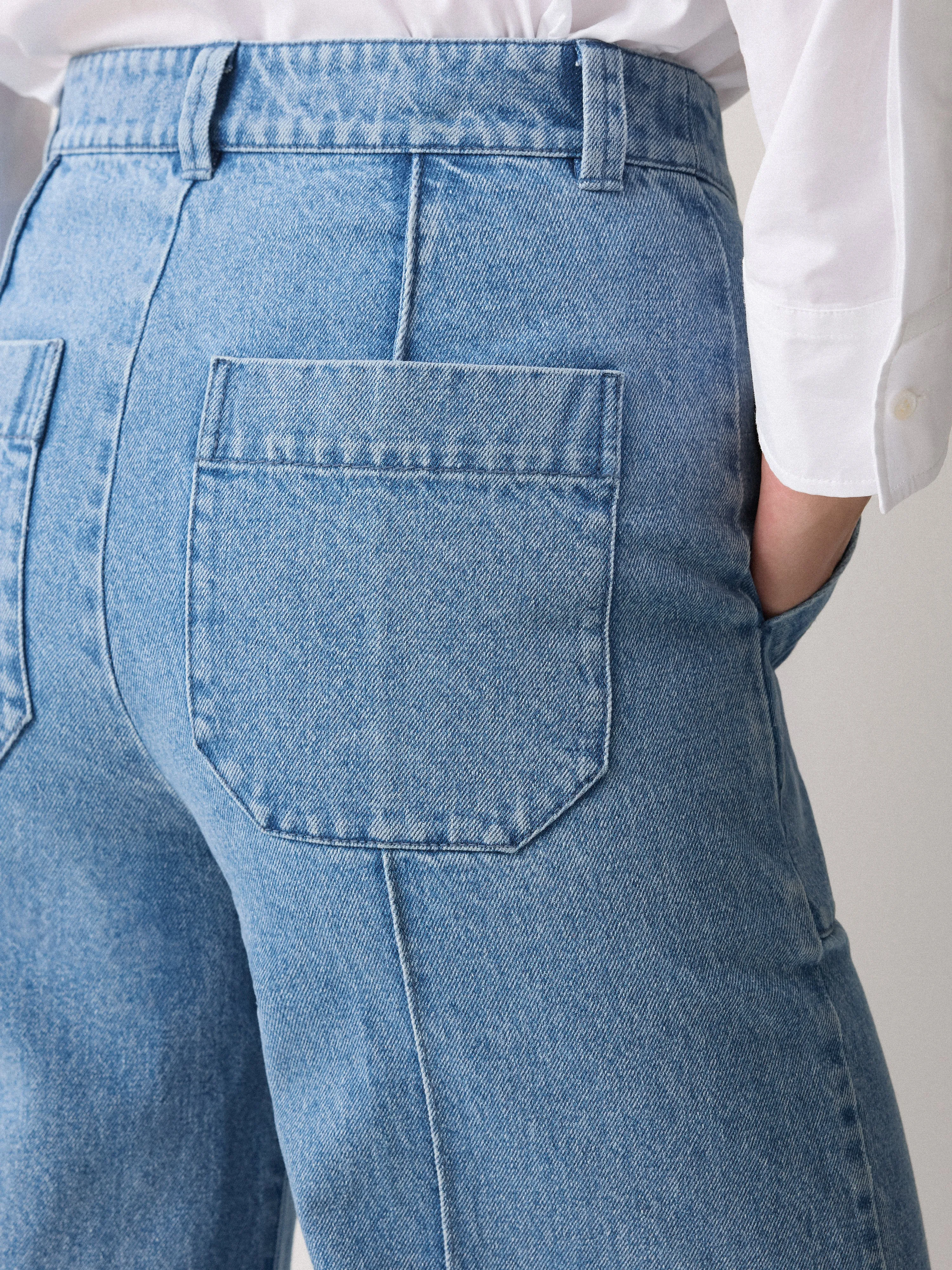 Denim Sailor Jean | Classic Blue sold by Jigsaw product image thumbnail 3