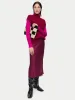 Soft Wool Rib Vest | Red sold by Jigsaw