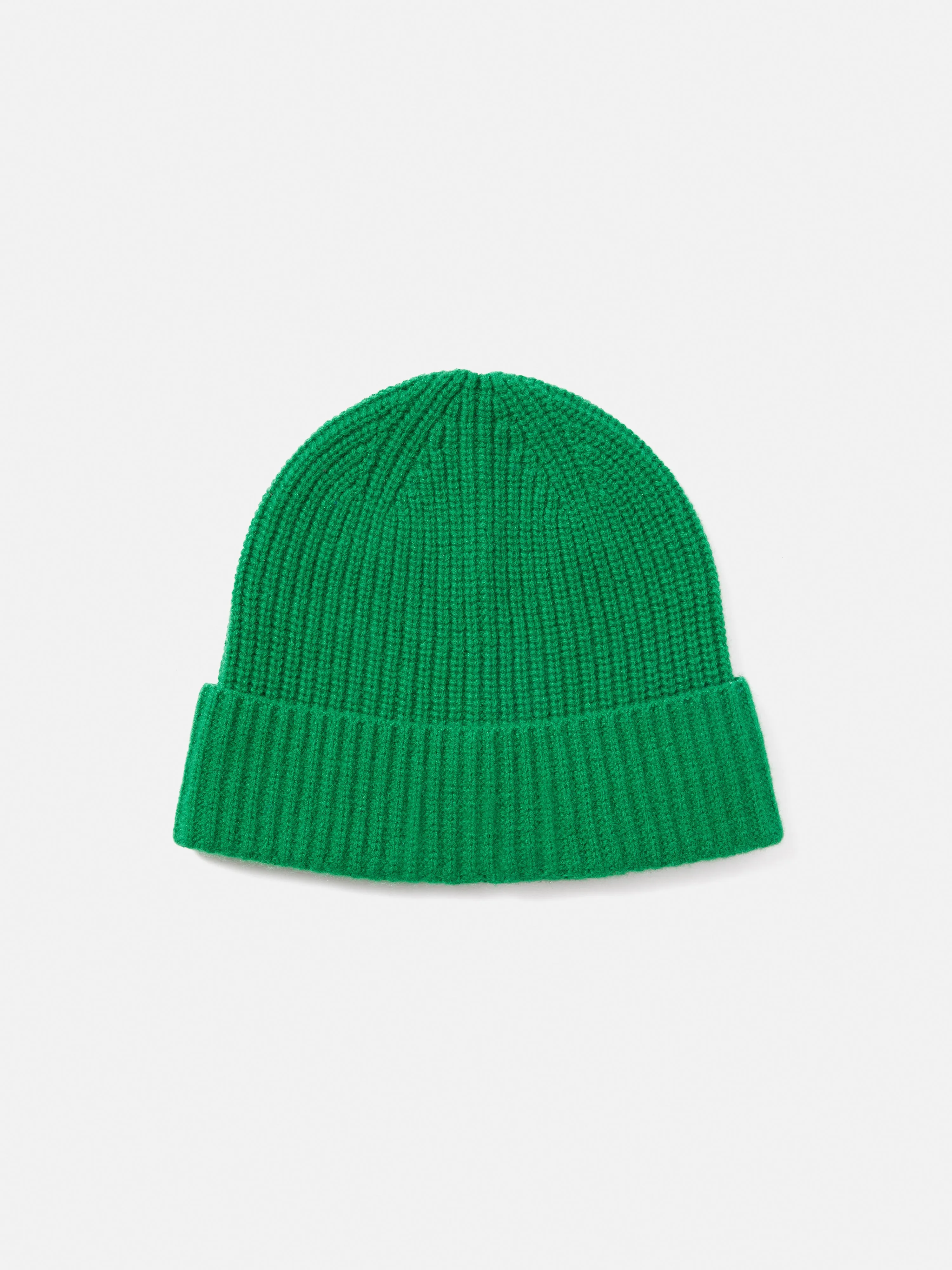Wool Cashmere Blend Beanie | Green sold by Jigsaw