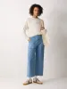 Textured Slub Sweatshirt | Cream sold by Jigsaw
