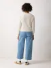 Textured Slub Sweatshirt | Cream sold by Jigsaw