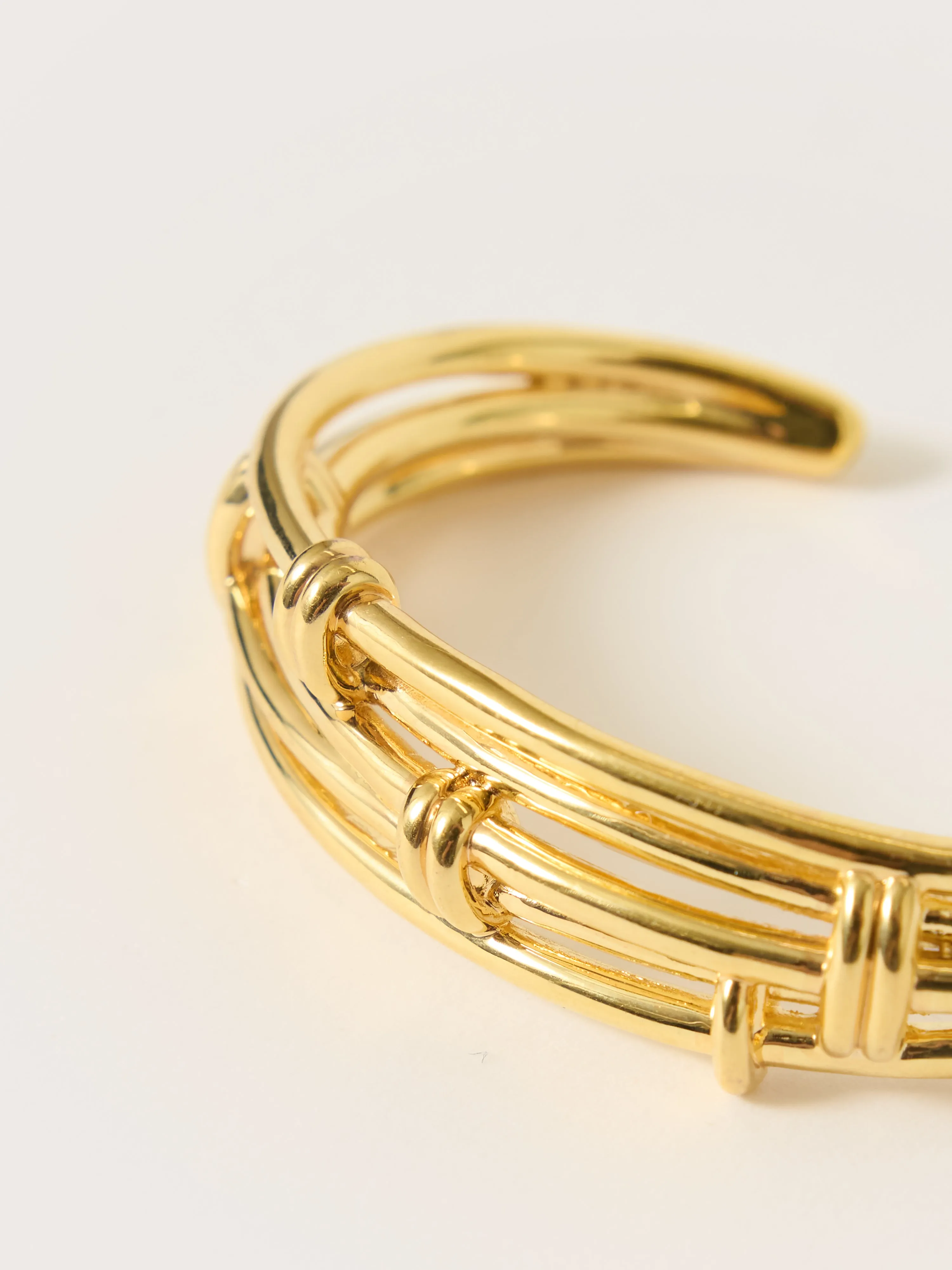 Dainty Loops Bangle Dainty Loops Bangle | Gold sold by Jigsaw product image thumbnail 2