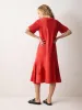 Embroidered Midi Tshirt Dress | Red sold by Jigsaw