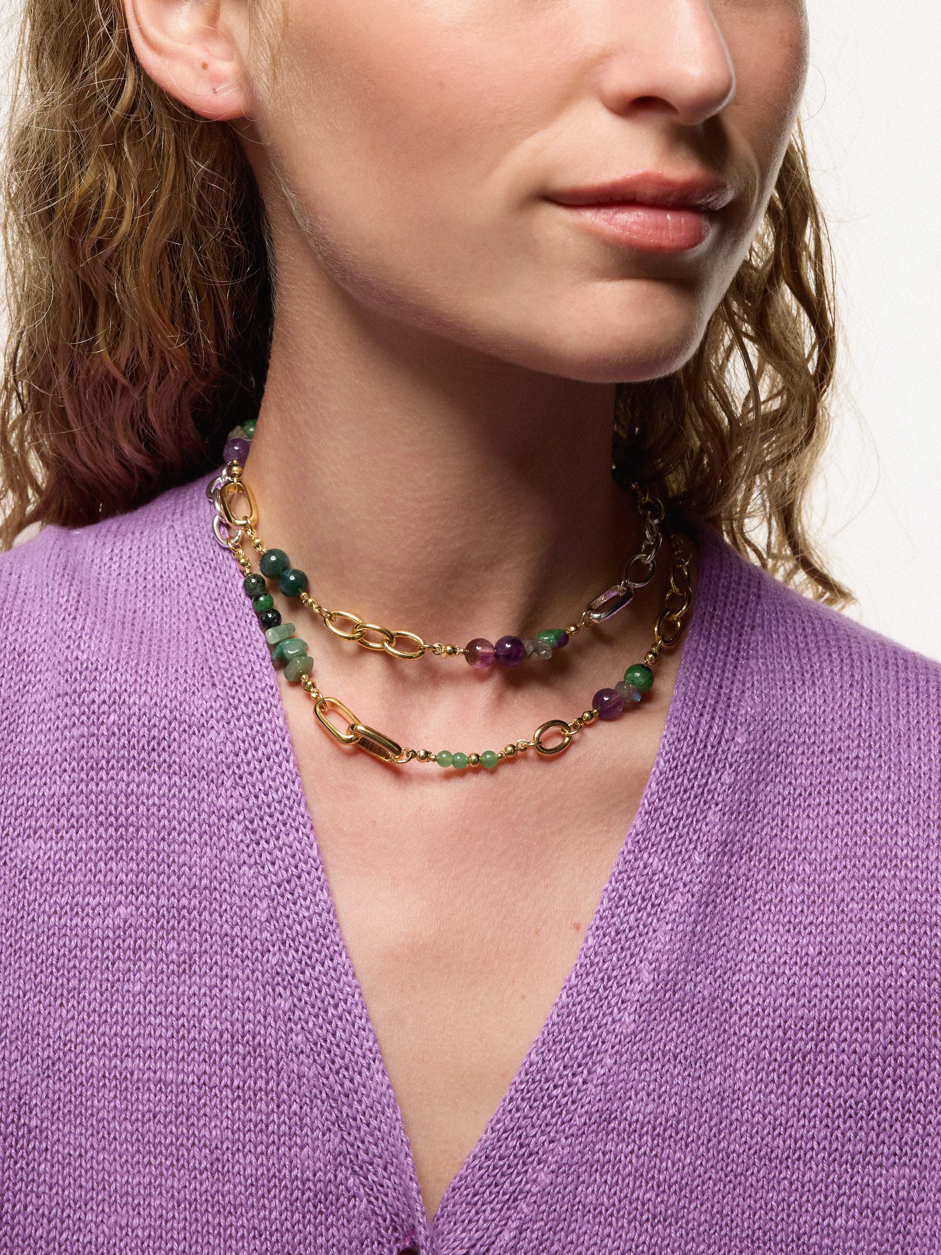 Multi-wear Mixed Bead Necklace | Multi sold by Jigsaw
