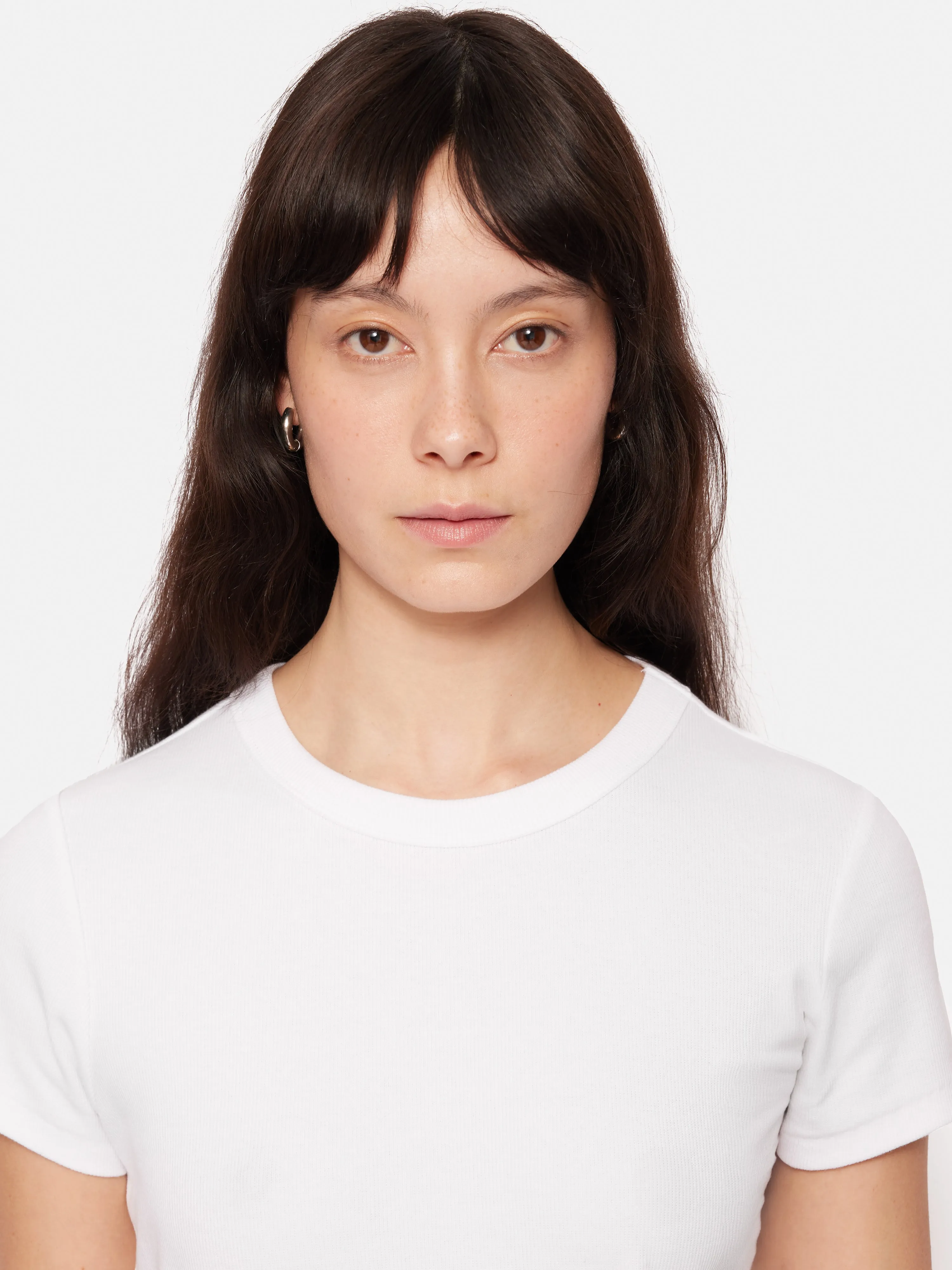 Fine Cotton Baby Tee | White sold by Jigsaw product image thumbnail 2