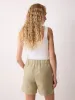 Irish Linen Sailor Short | Sand sold by Jigsaw