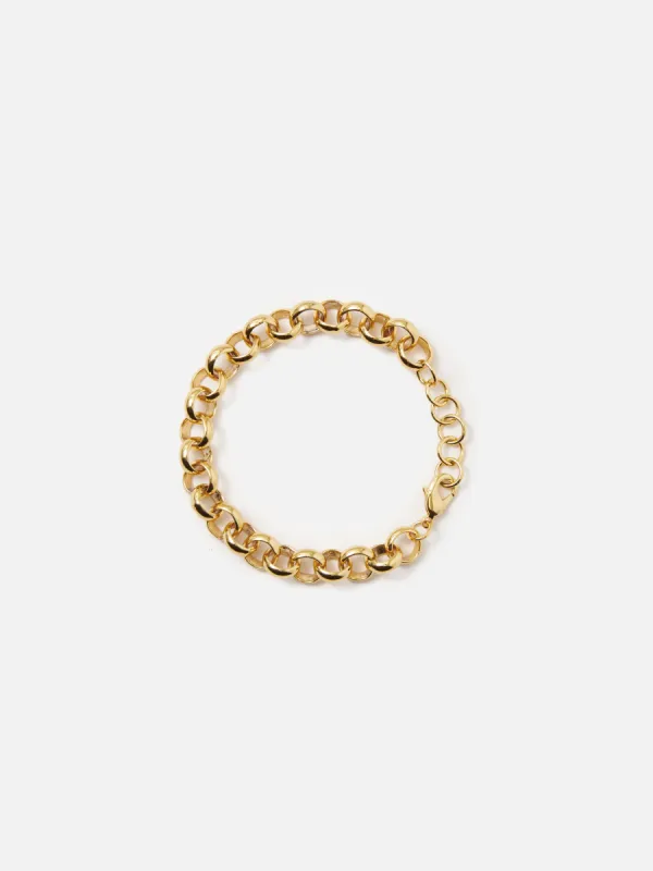 Belcher Chain Bracelet | Gold sold by Jigsaw