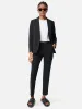 Italian Wool Stretch Paris Slim Fit Trouser | Black sold by Jigsaw
