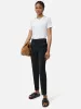 Italian Wool Stretch Paris Slim Fit Trouser | Black sold by Jigsaw