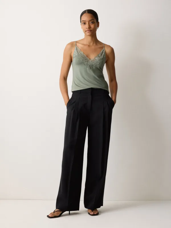 Modal Lace V Cami | Rainwater sold by Jigsaw