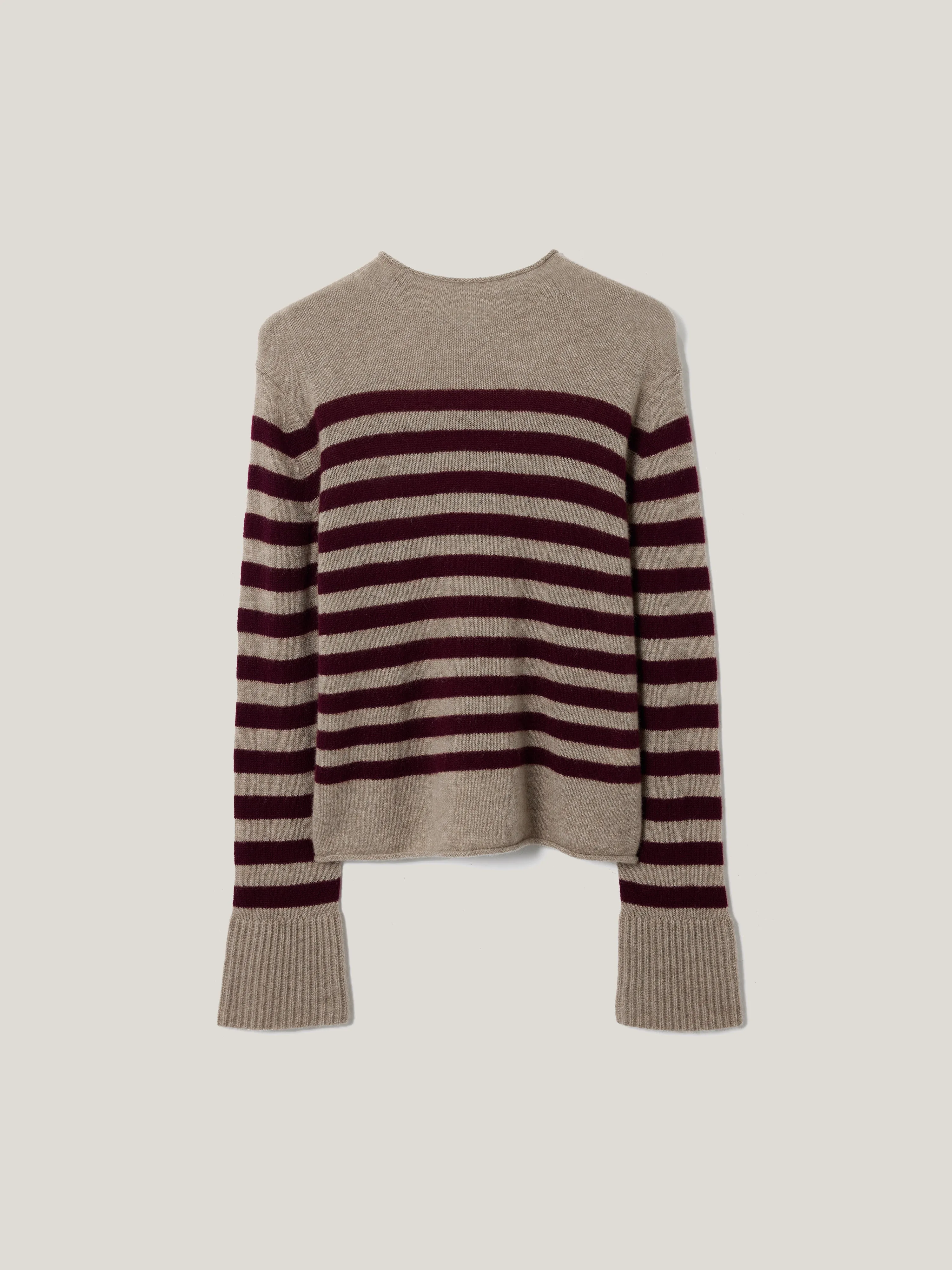 Cloud Cashmere Eldon Stripe | Oatmeal sold by Jigsaw product image thumbnail 5