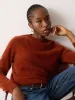 Halo Cashmere Jumper | Auburn sold by Jigsaw