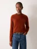 Halo Cashmere Jumper | Auburn sold by Jigsaw