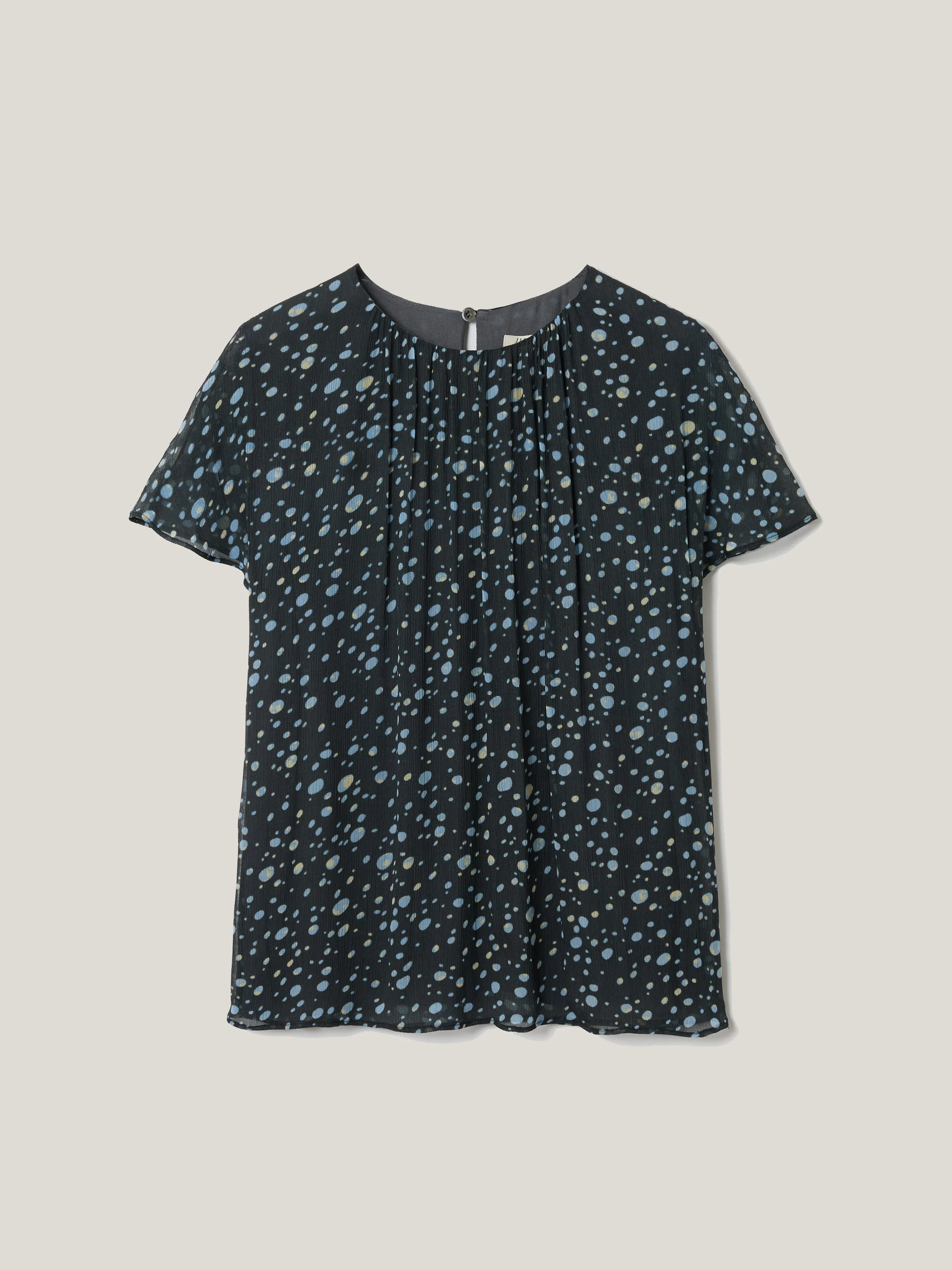 Polka Dot Chiffon Top | Grey sold by Jigsaw product image thumbnail 5