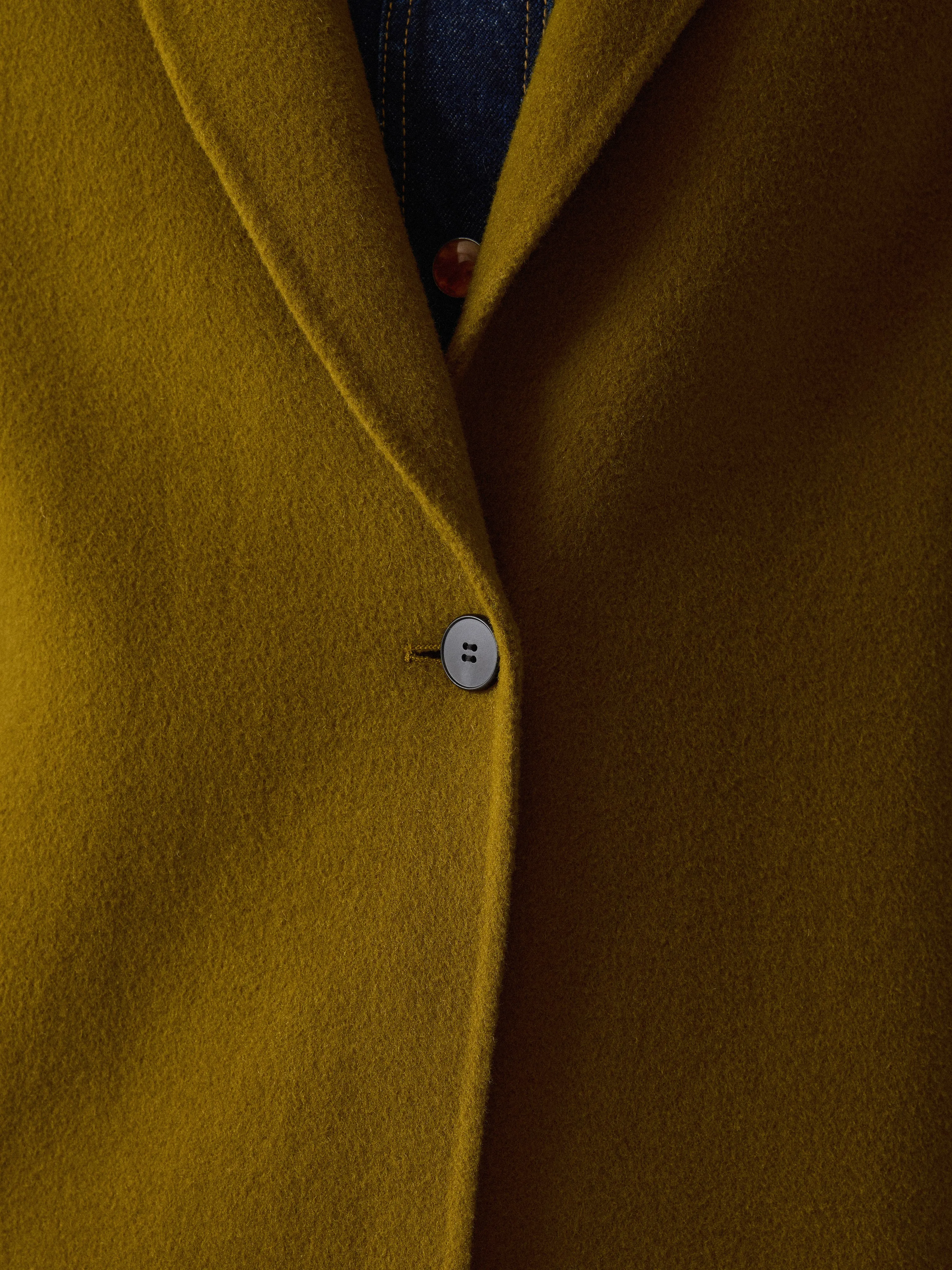 Double Faced Tailored Coat | Green sold by Jigsaw product image thumbnail 2