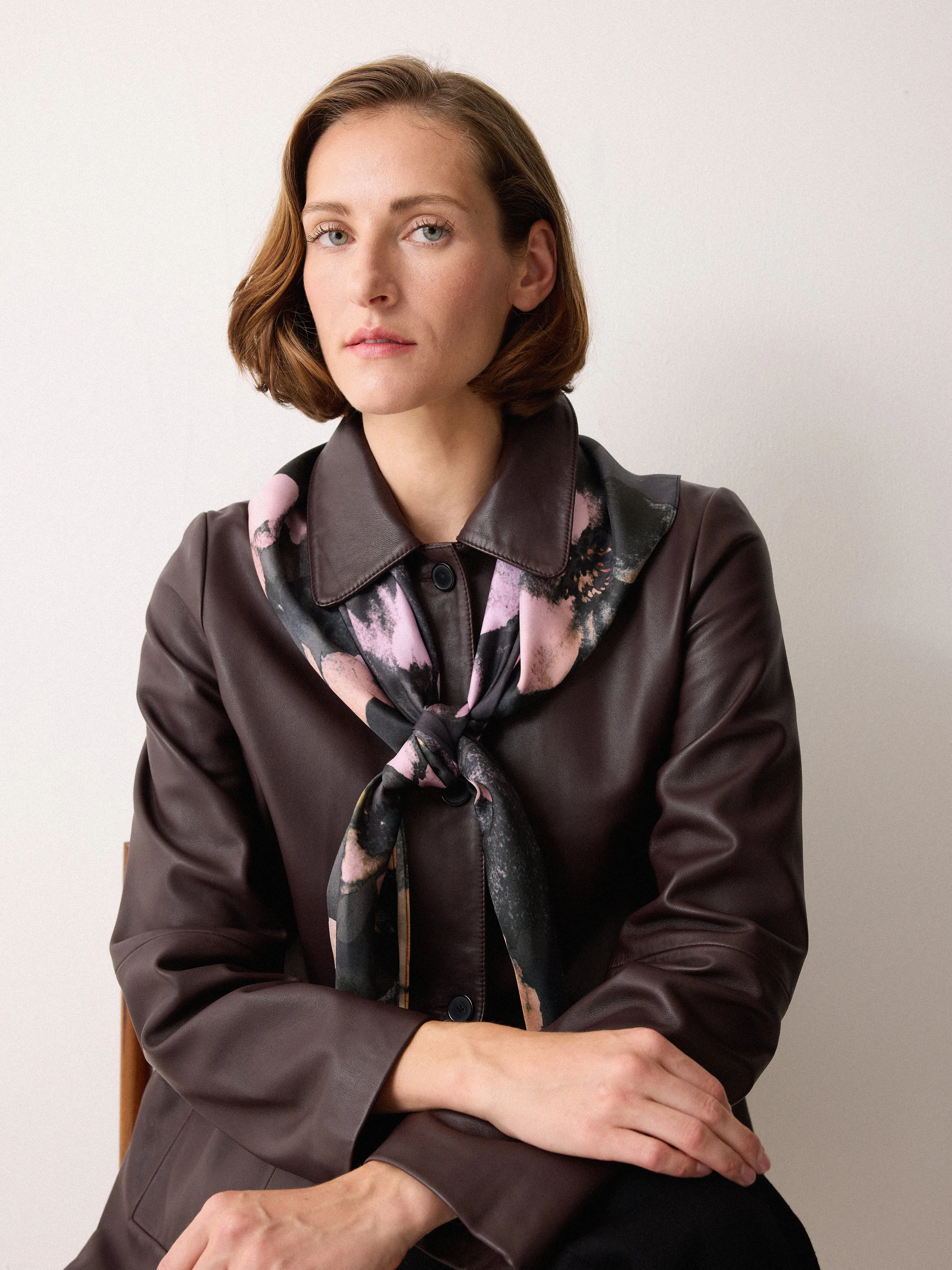 Antique Floral Silk Scarf | Multi sold by Jigsaw