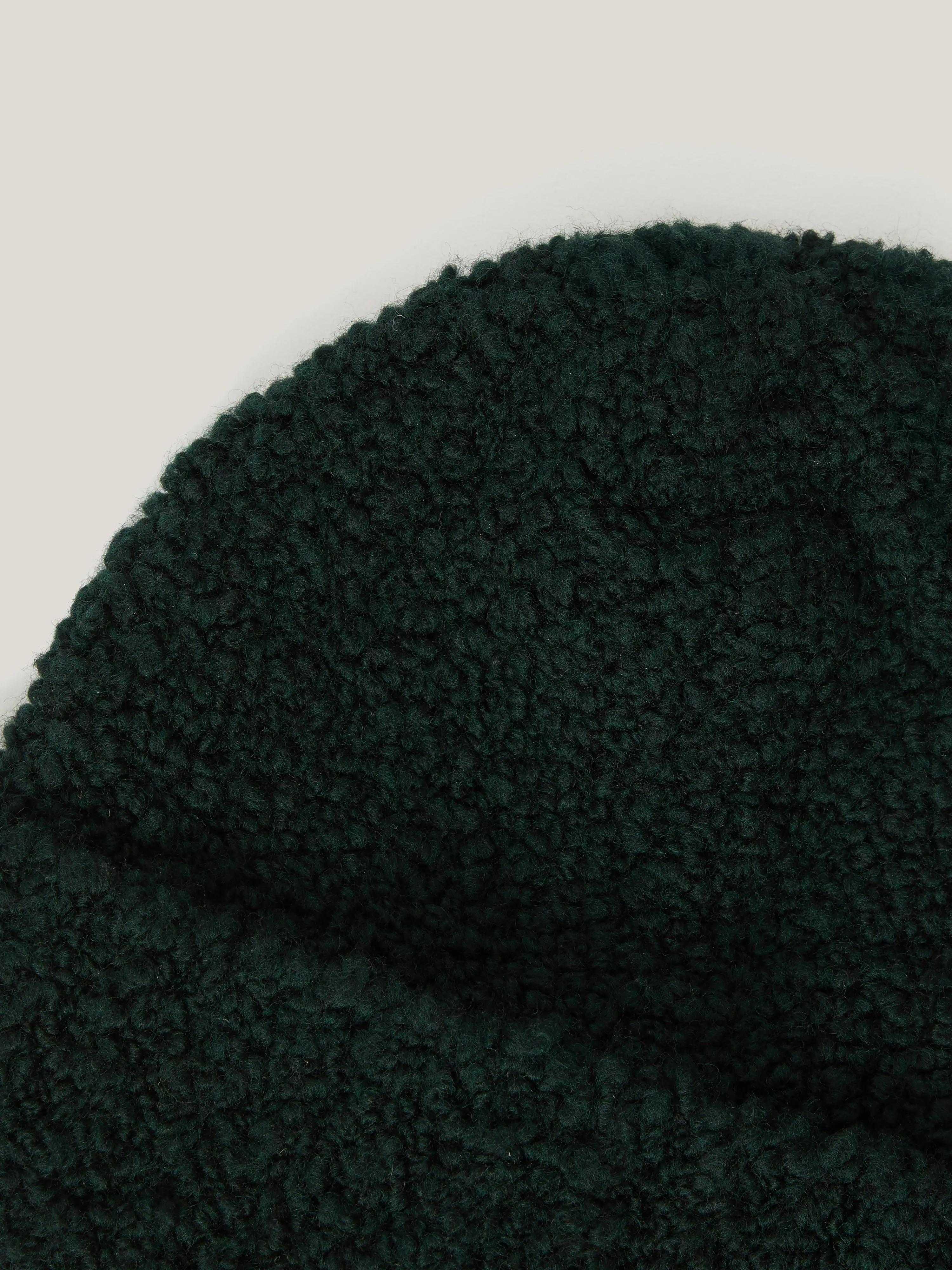 Boucle Beanie | Green sold by Jigsaw product image thumbnail 3