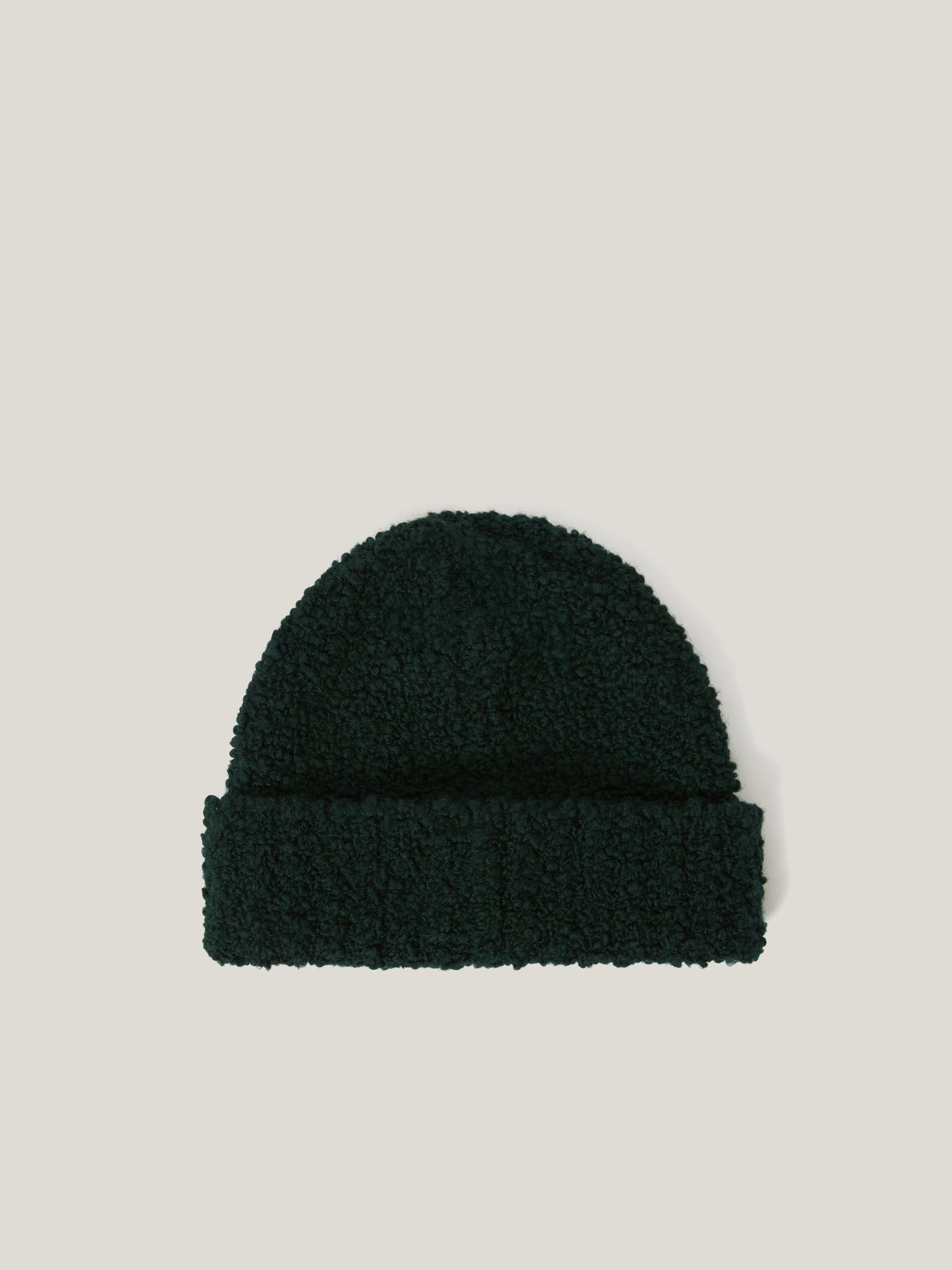Boucle Beanie | Green sold by Jigsaw product image thumbnail 2