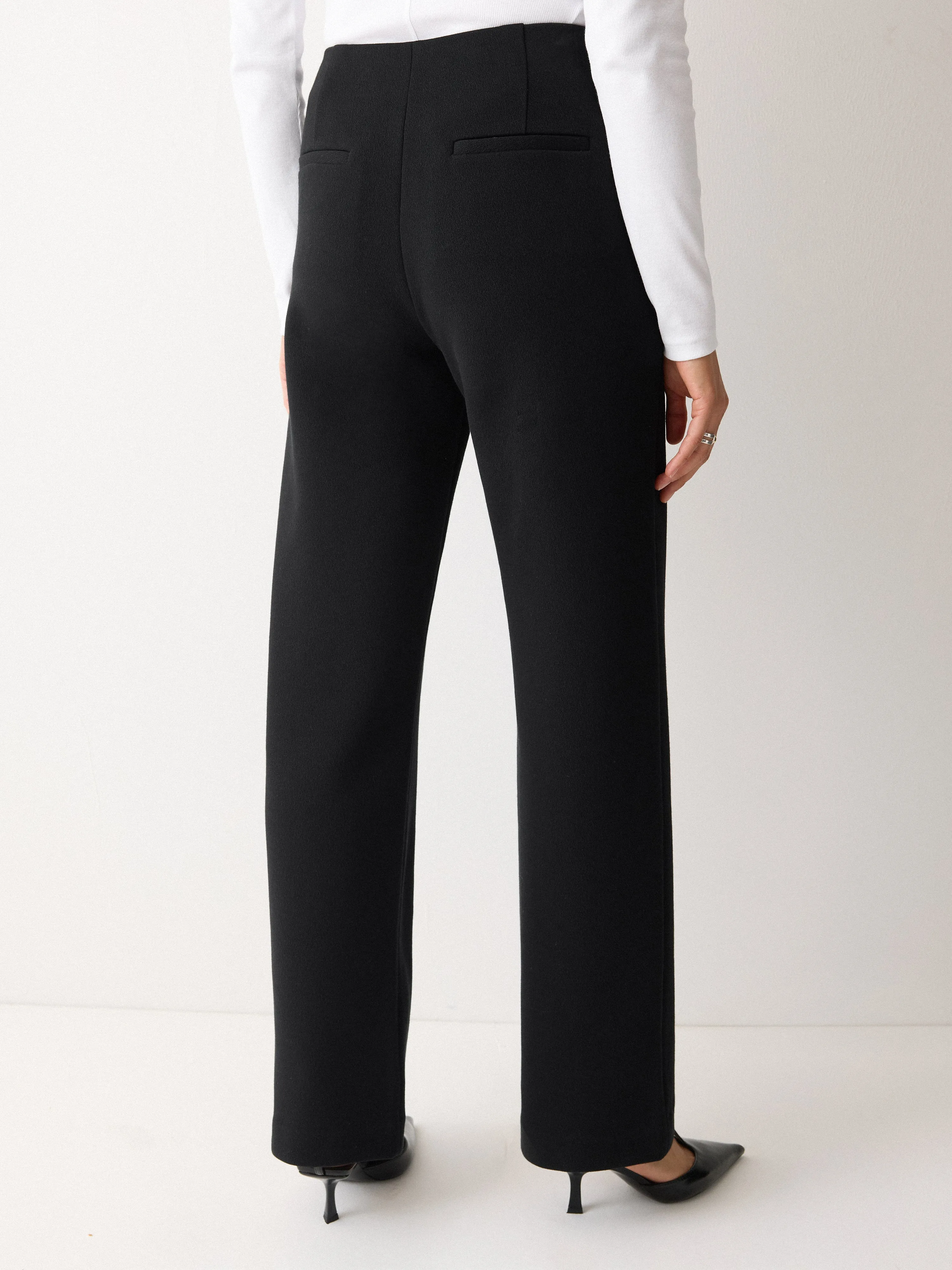 Jersey Blake Trouser | Black sold by Jigsaw product image thumbnail 4