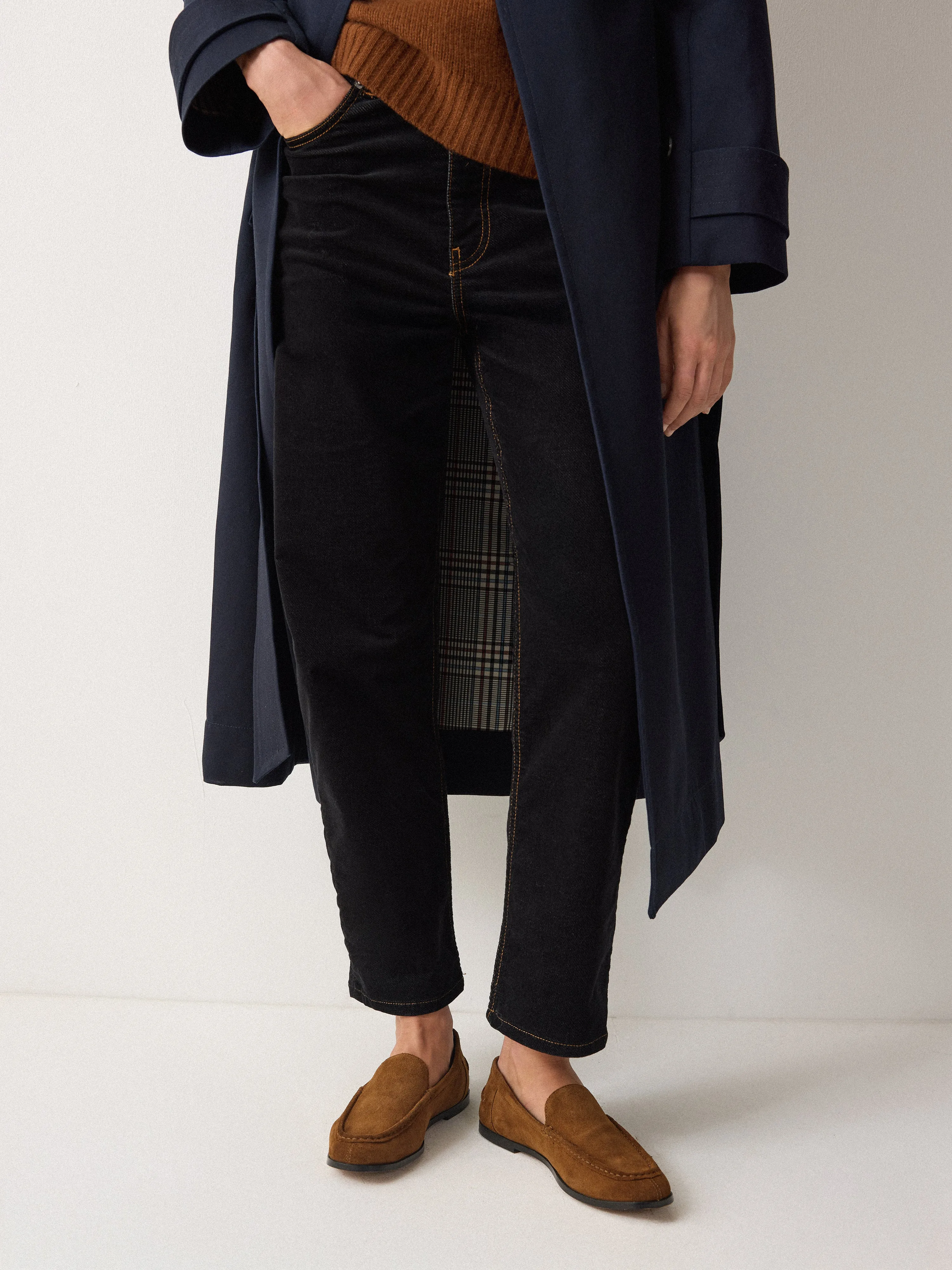 Soft Suede Moccasin Loafer | Tan sold by Jigsaw product image thumbnail 2