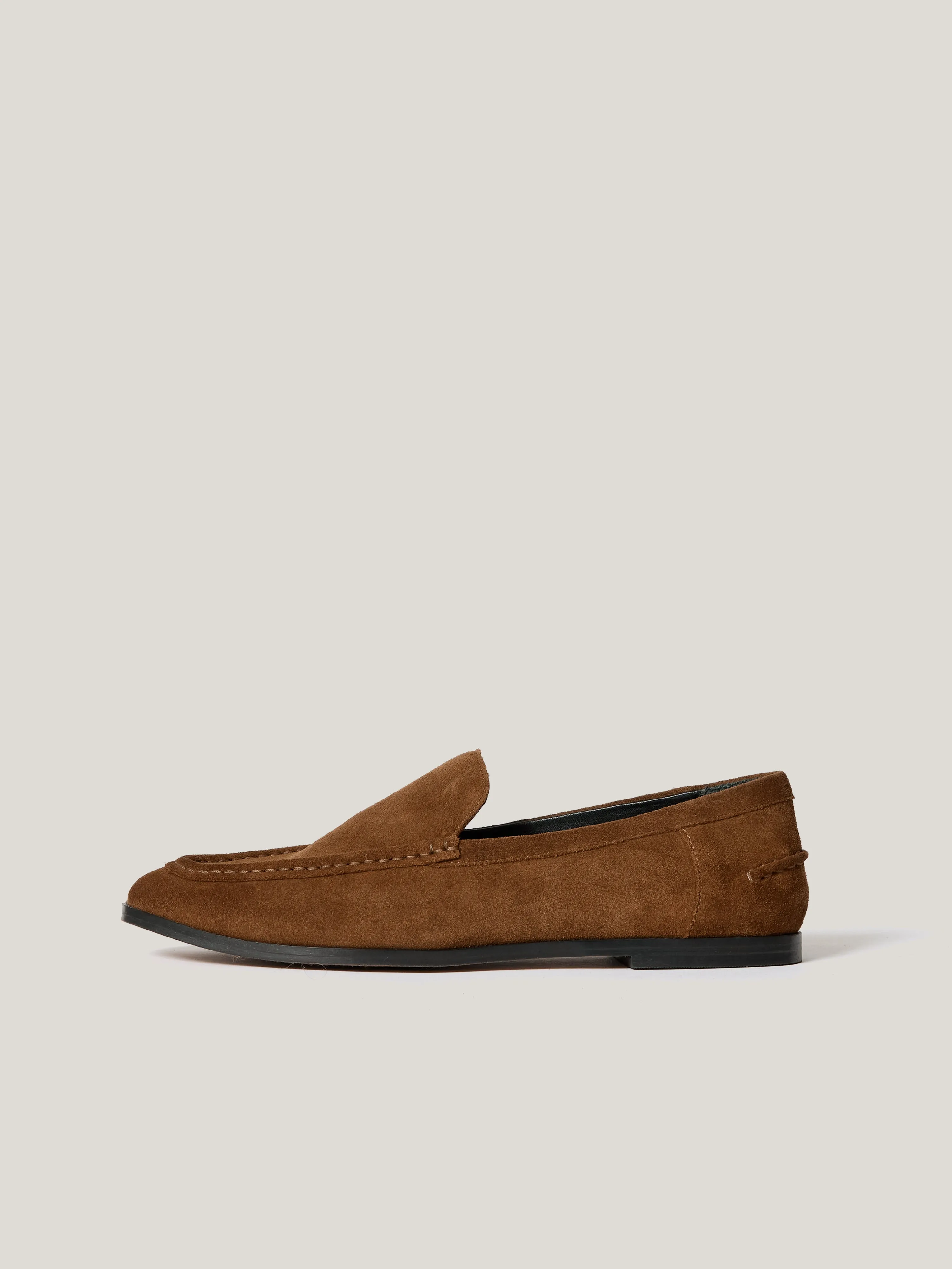 Soft Suede Moccasin Loafer | Tan sold by Jigsaw