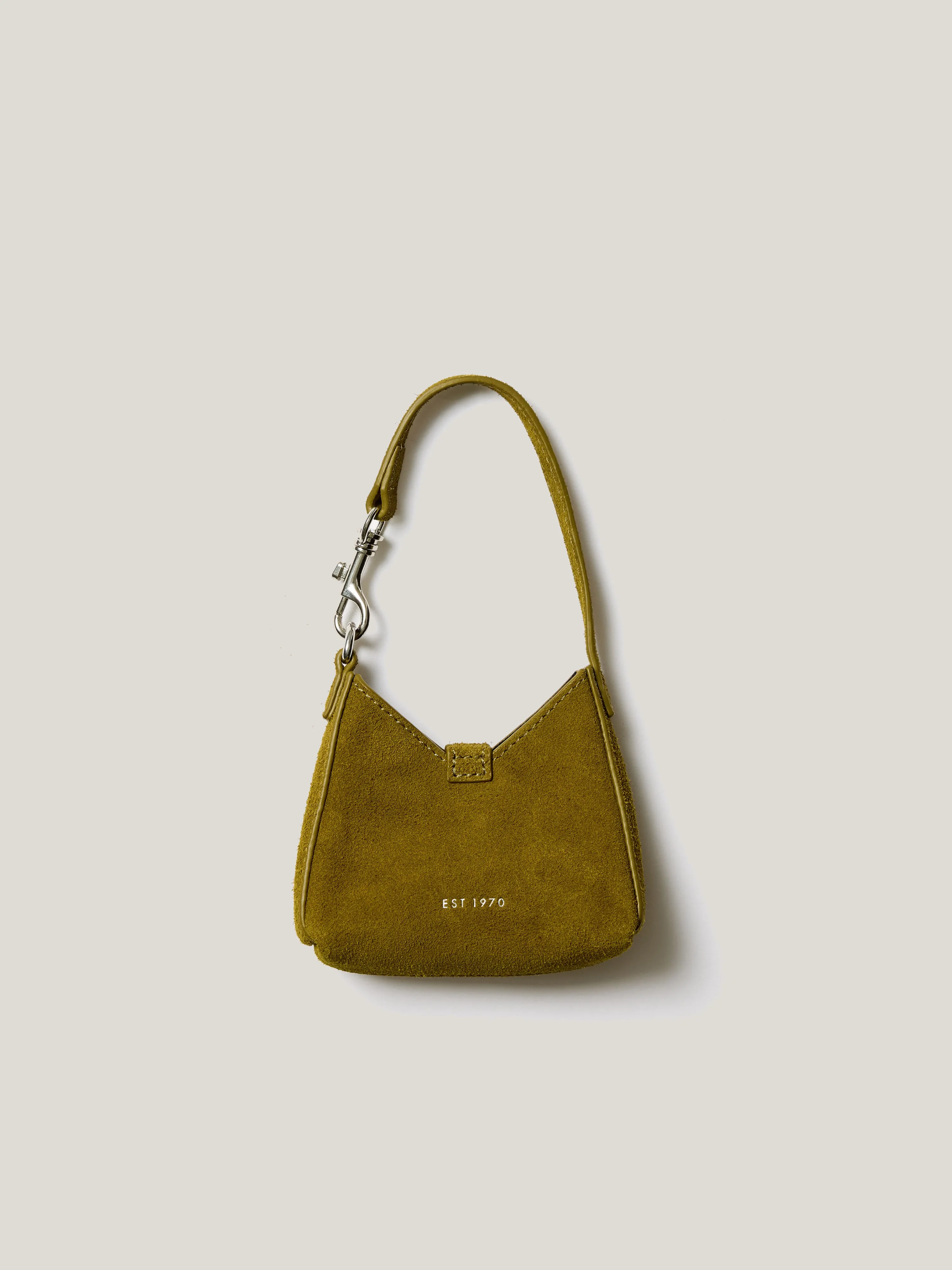 Mini Heckfield Bag Charm | Green sold by Jigsaw product image thumbnail 3