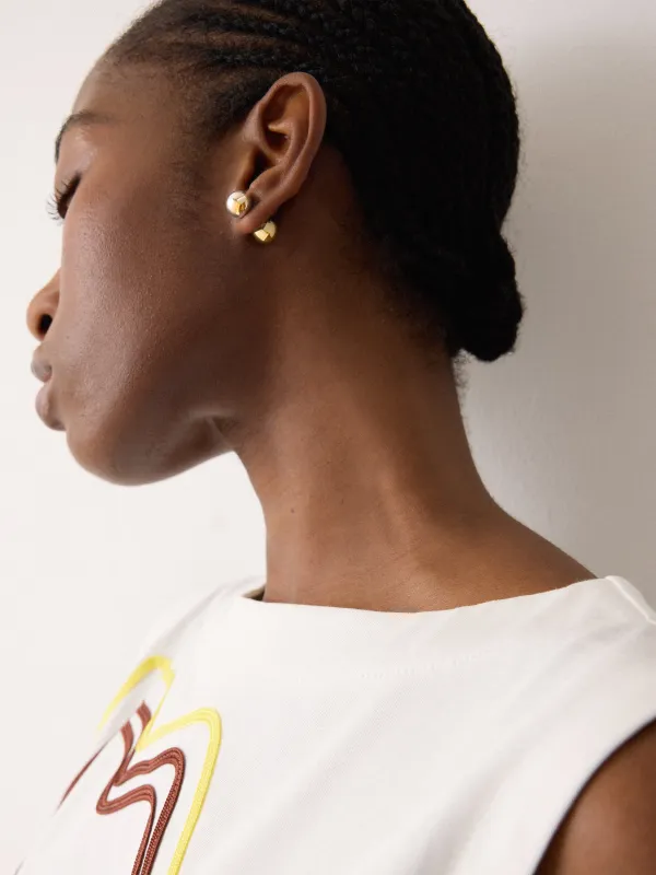 Reversible Stud Earring | Multi sold by Jigsaw