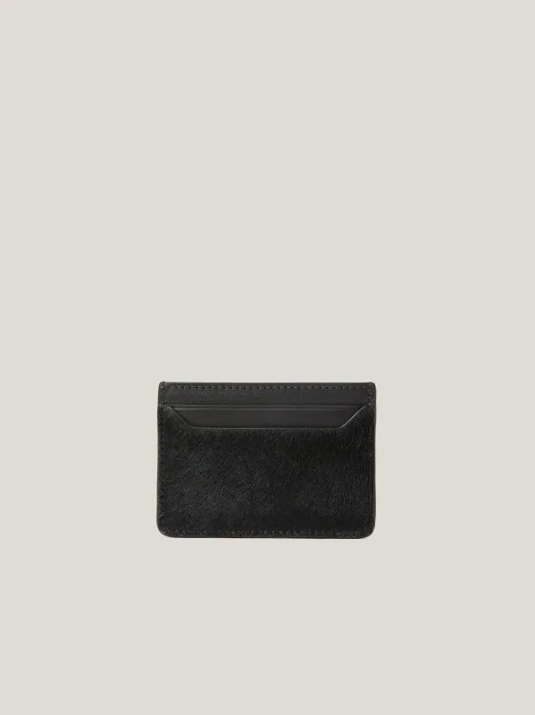 Leather Card Holder | Black sold by Jigsaw