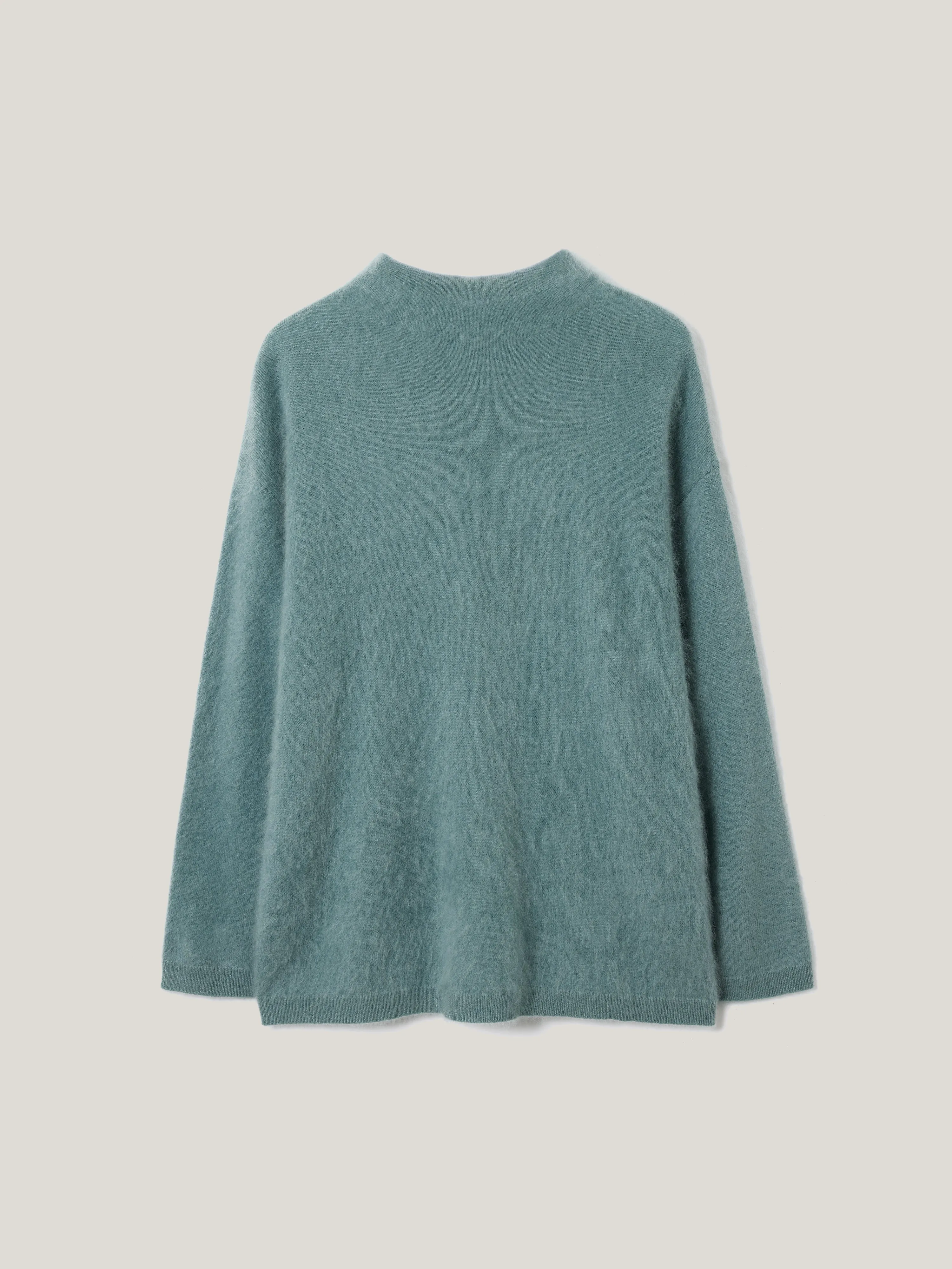Halo Cashmere Oversized Jumper | Blue sold by Jigsaw product image thumbnail 5