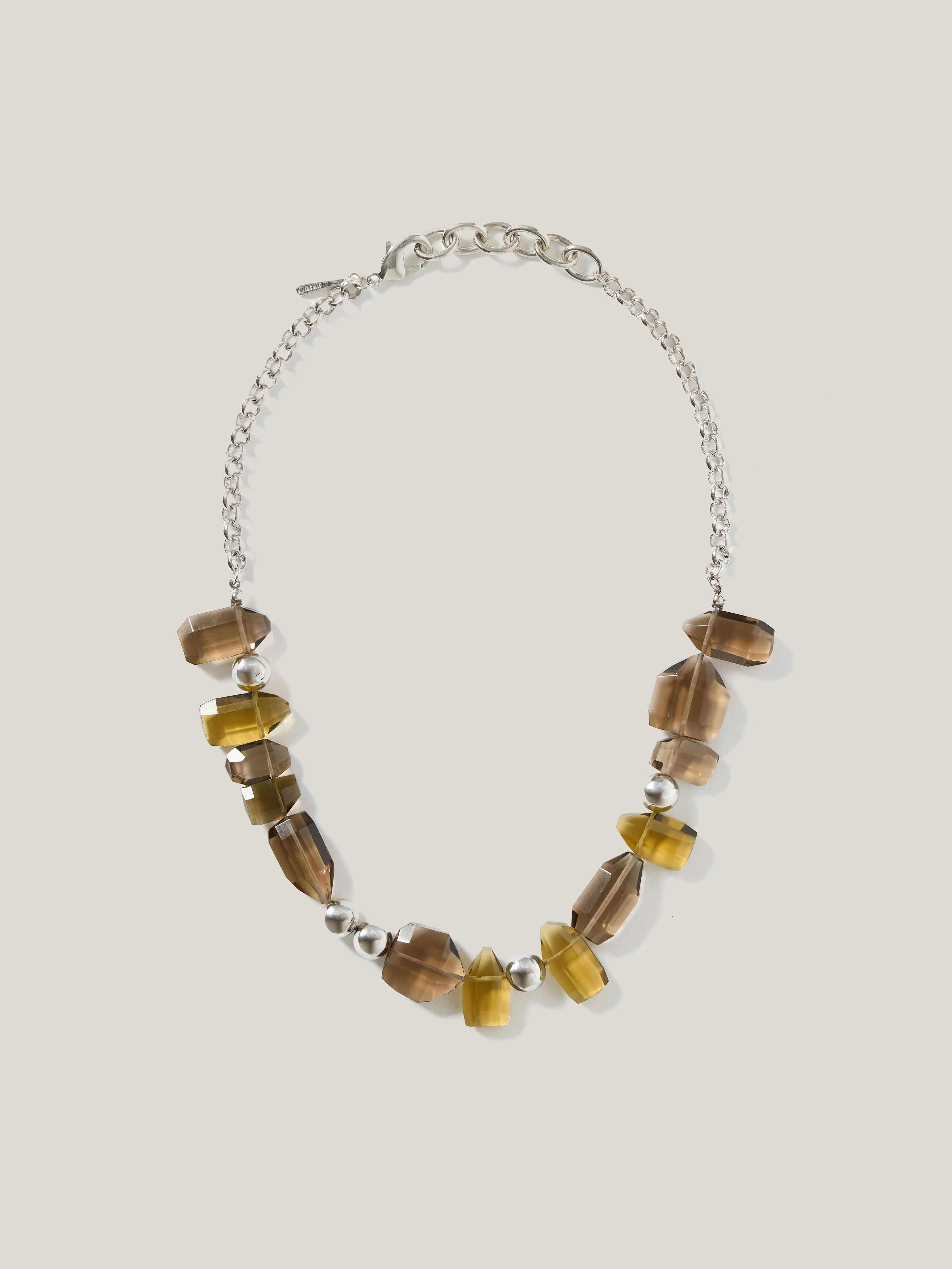 Irregular Stone Necklace | Multi sold by Jigsaw product image thumbnail 3