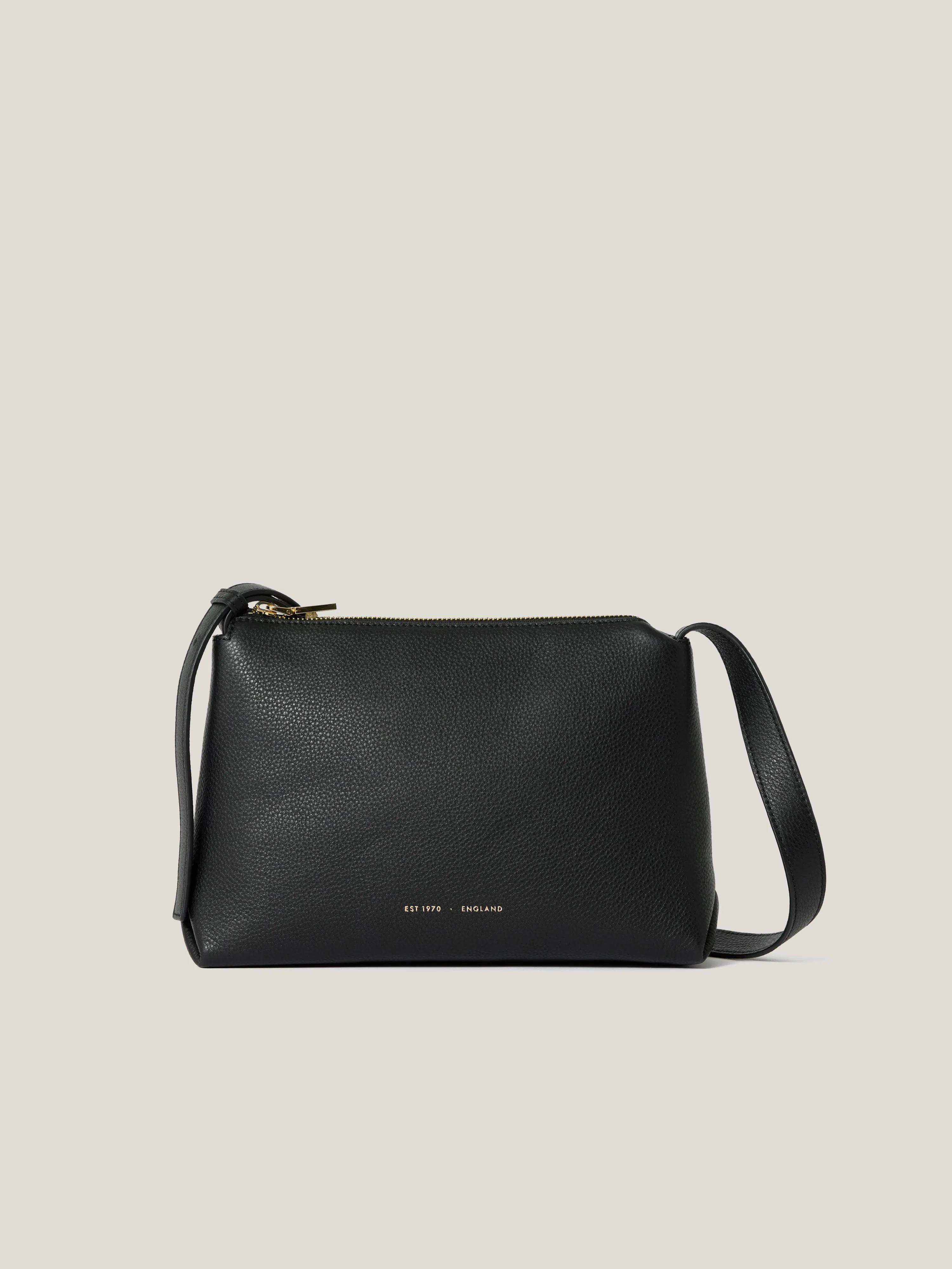 Bella Leather Cross Body Bag | Black sold by Jigsaw product image thumbnail 3