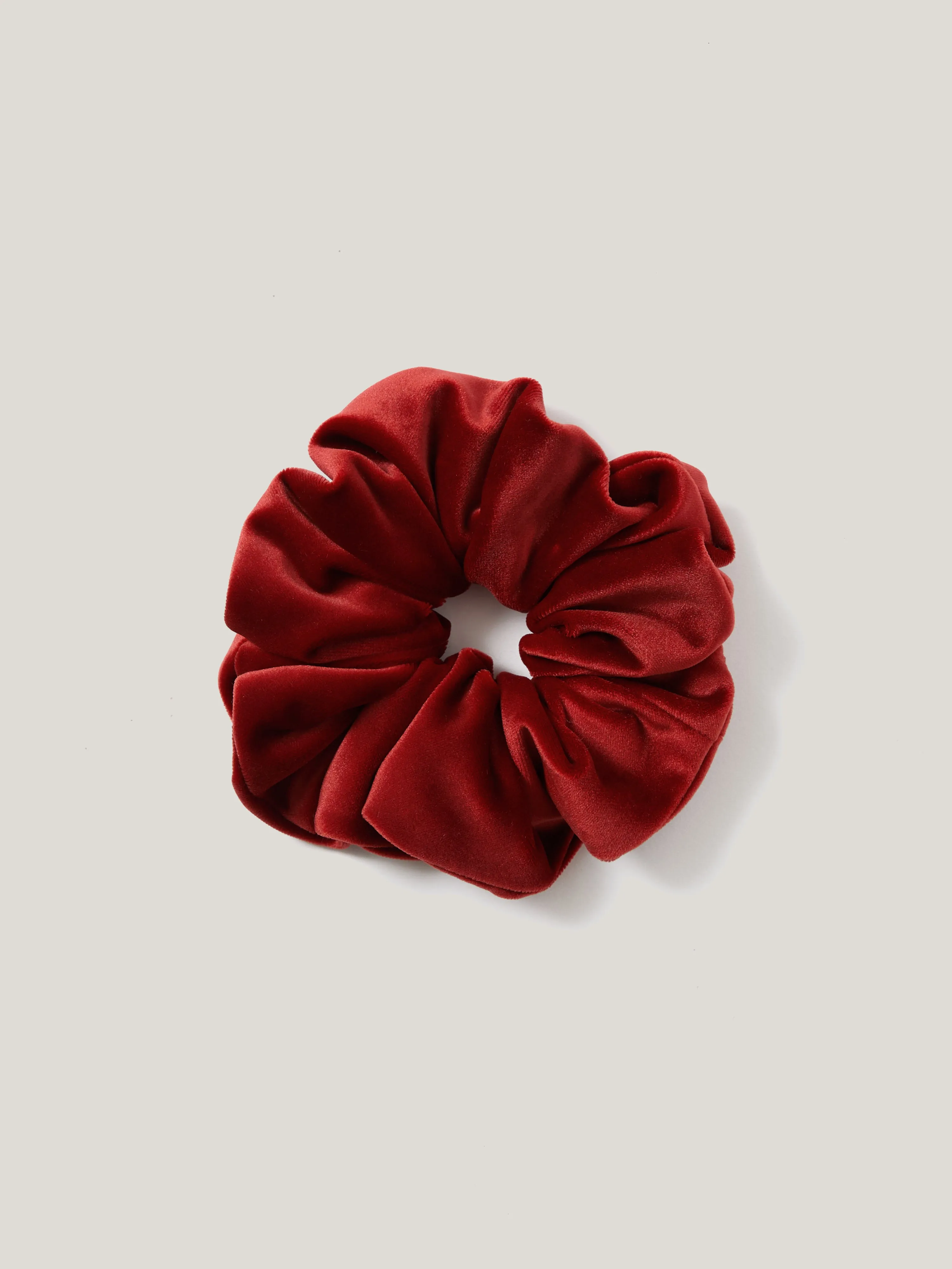 Velvet Scrunchie | Orange sold by Jigsaw product image thumbnail 4
