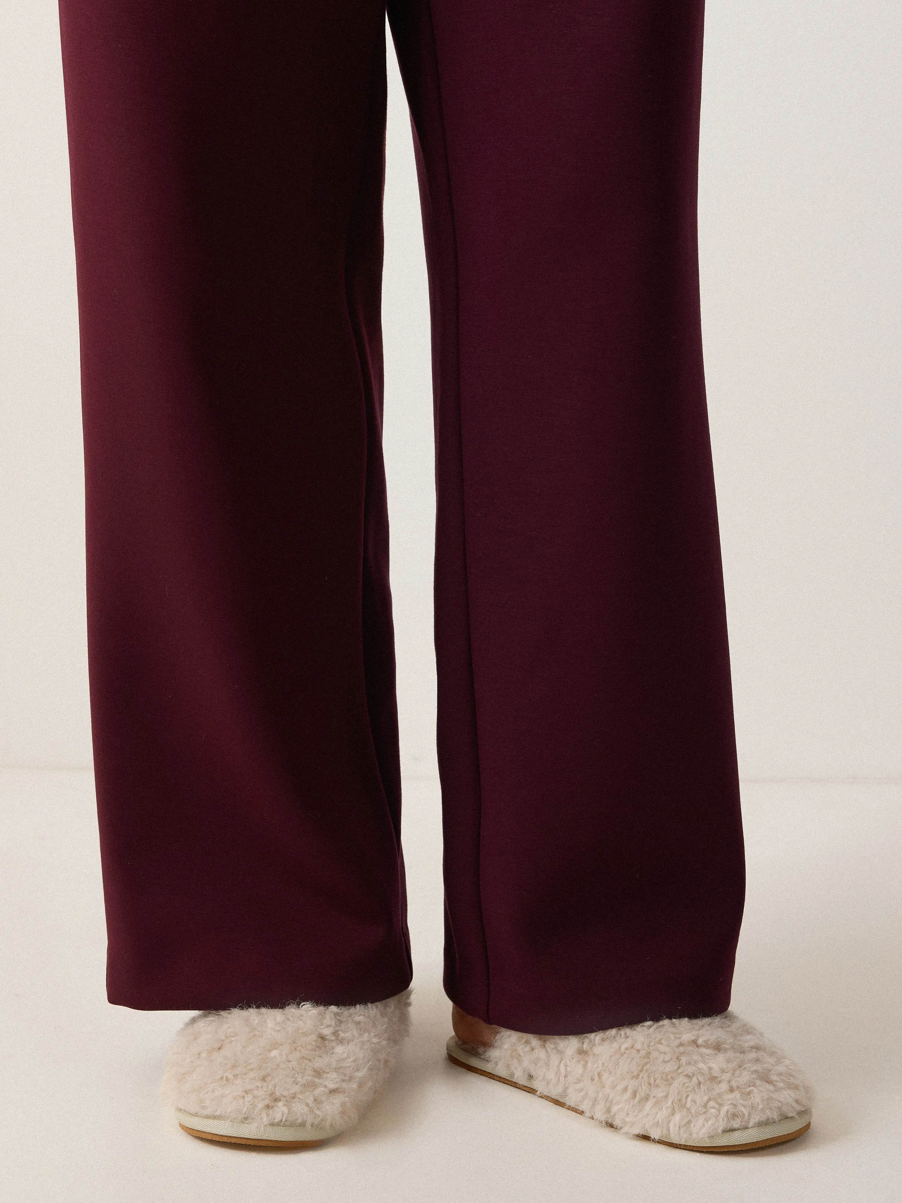 Faux Shearling Slippers | Natural sold by Jigsaw