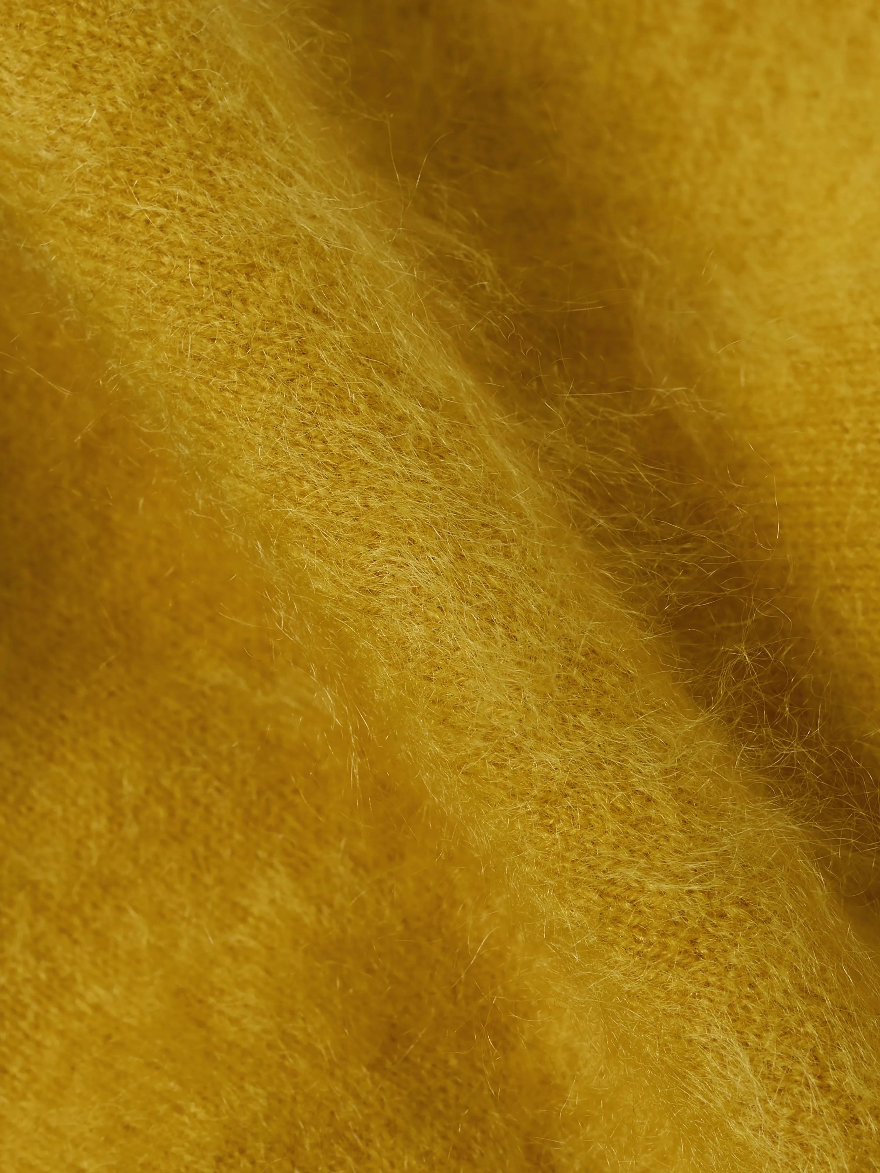 Halo Cashmere Triangle Scarf | Mustard sold by Jigsaw product image thumbnail 3