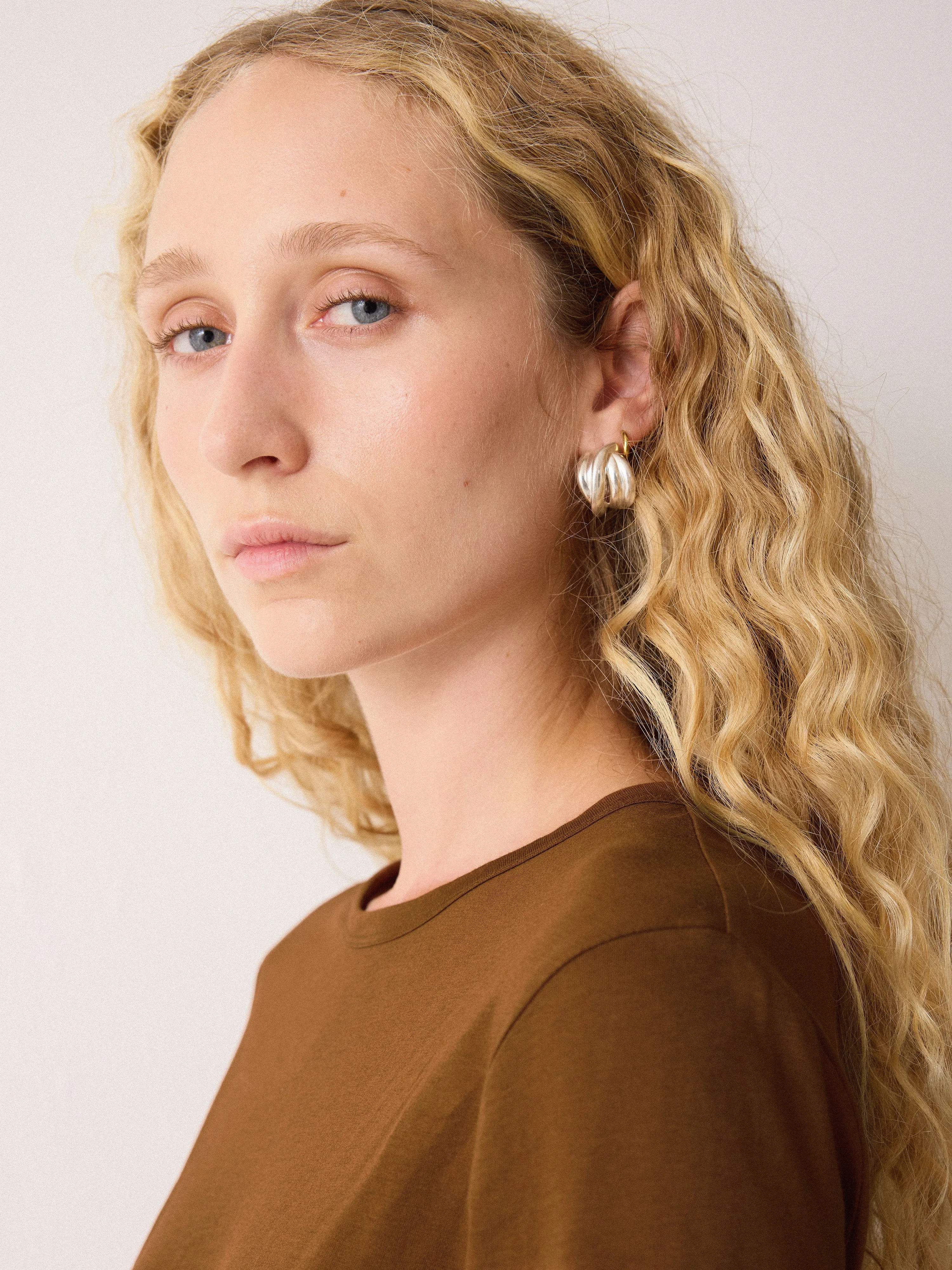 Supima Cotton Long Sleeve Tee | Cloves sold by Jigsaw product image thumbnail 4