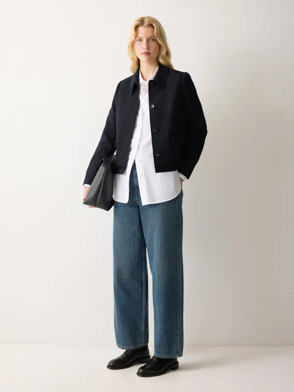 Lucia High Waisted Jean | Vintage Mid Blue sold by Jigsaw