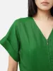 Linen Belted Jumpsuit | Green sold by Jigsaw