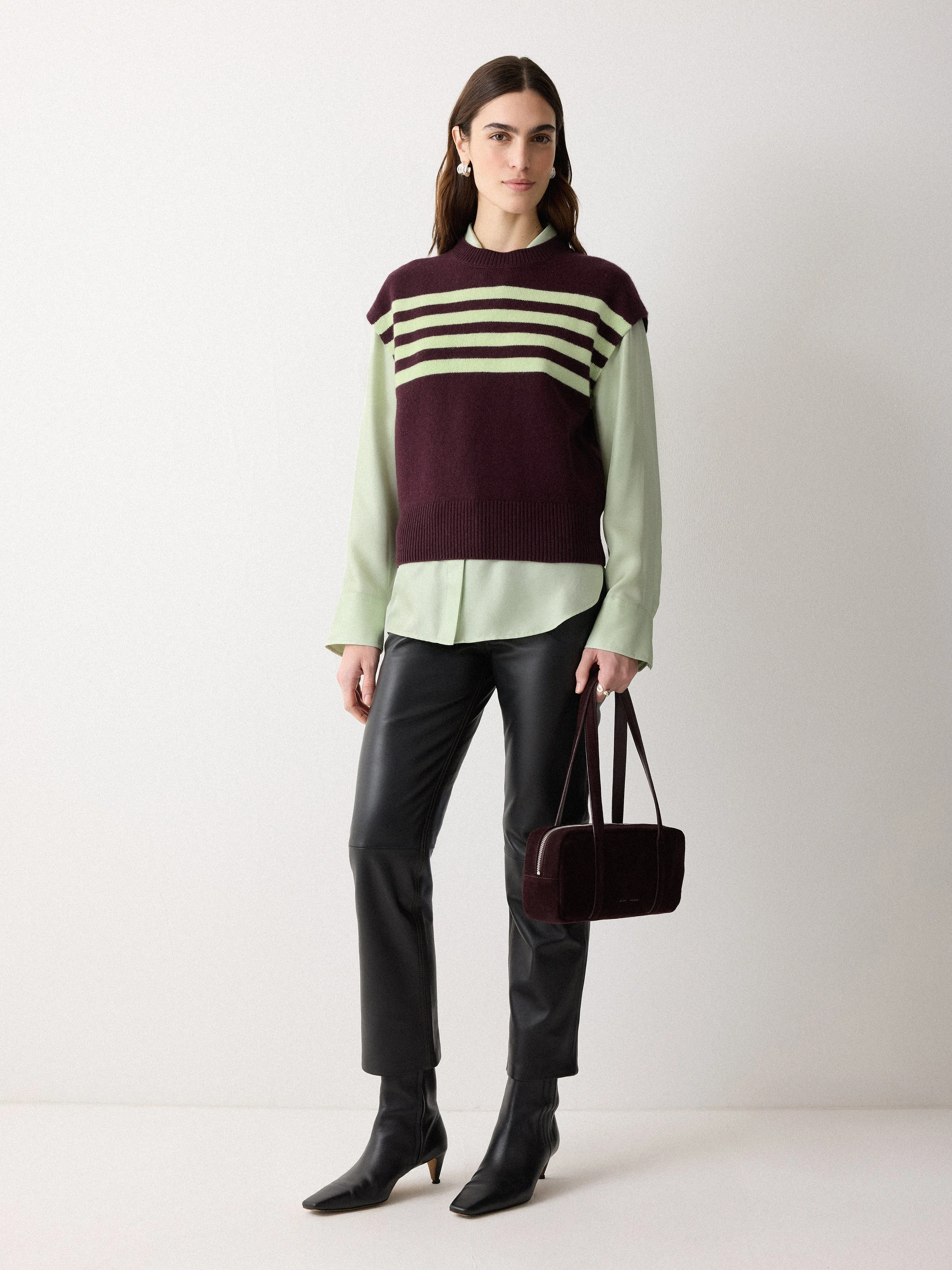 Silk Twill Shirt | Green sold by Jigsaw product image thumbnail 2