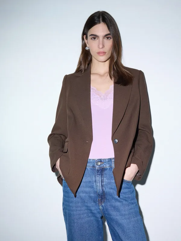 Modal Lace Cami | Lilac Frost sold by Jigsaw