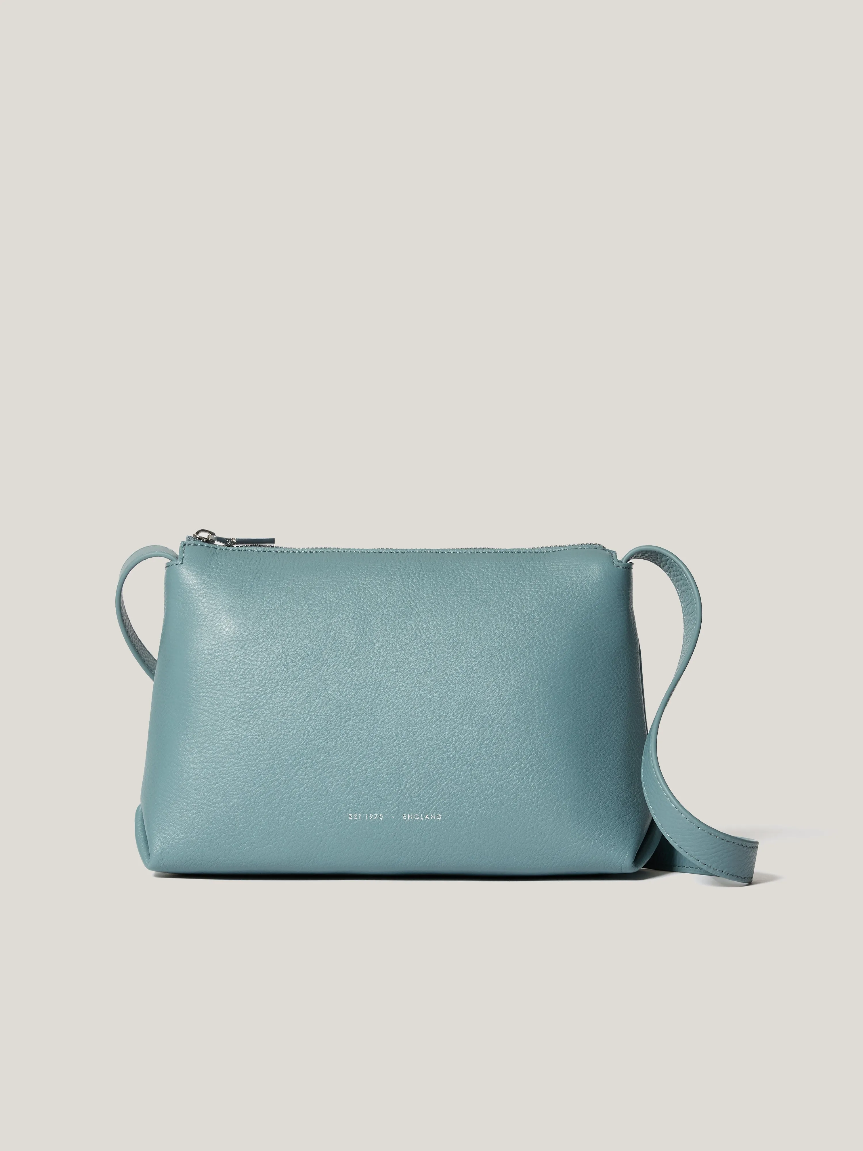 Bella Leather Cross Body Bag | Blue sold by Jigsaw product image thumbnail 3