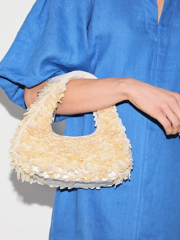 Mini Shell Beaded Tay | Natural made by Jigsaw