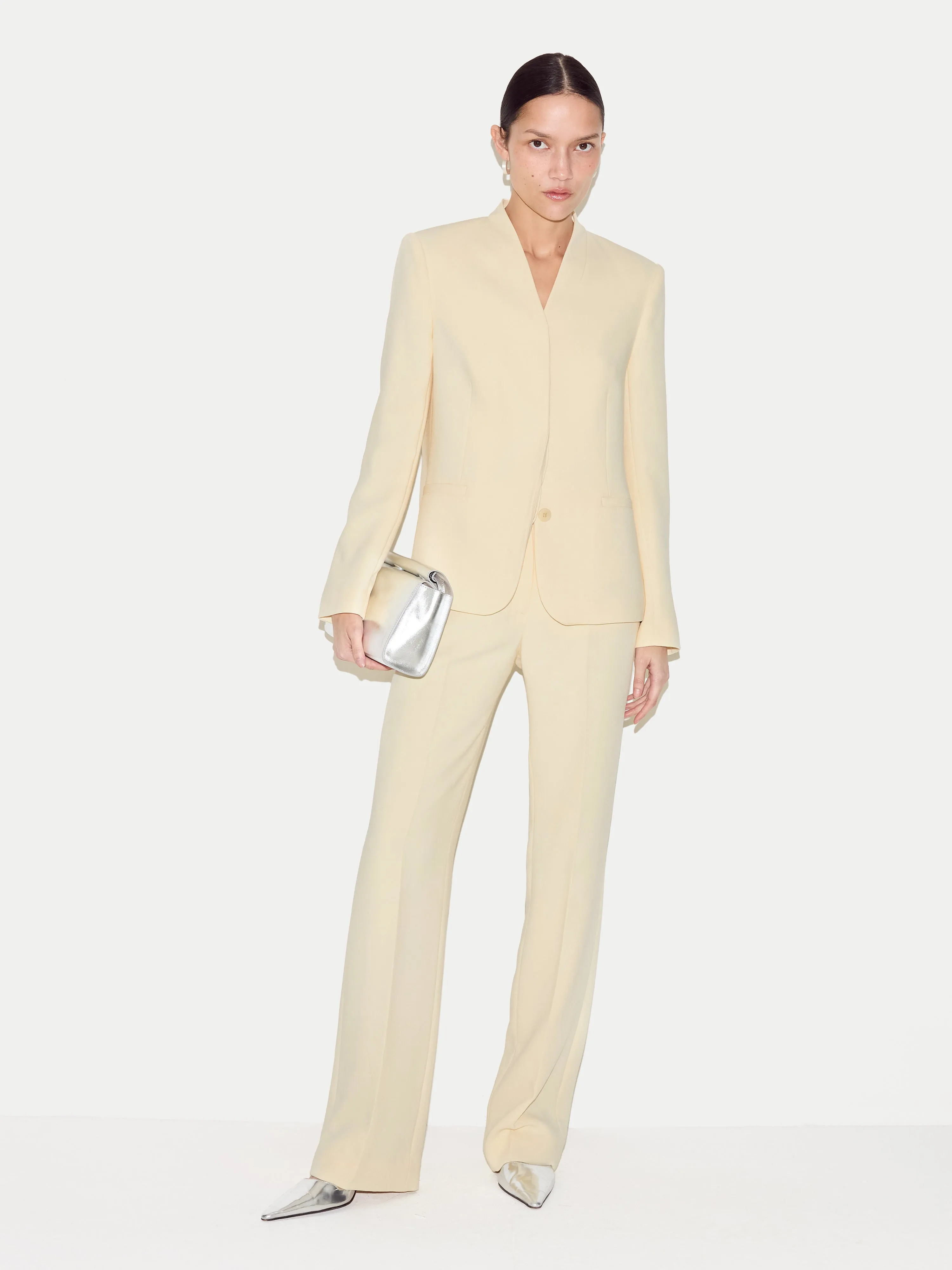 Mason Tailored Trouser | Yellow sold by Jigsaw product image thumbnail 2