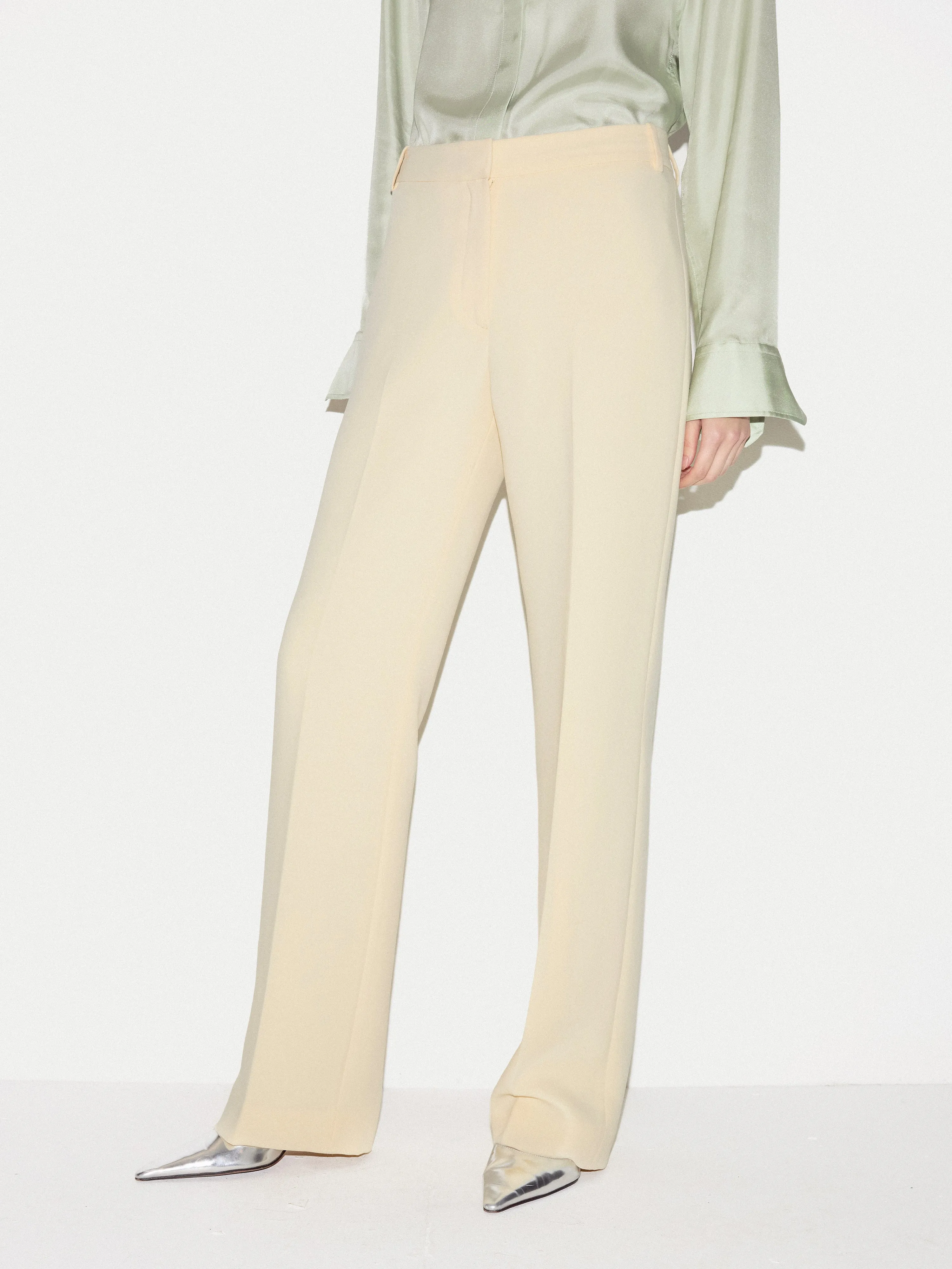 Mason Tailored Trouser | Yellow sold by Jigsaw