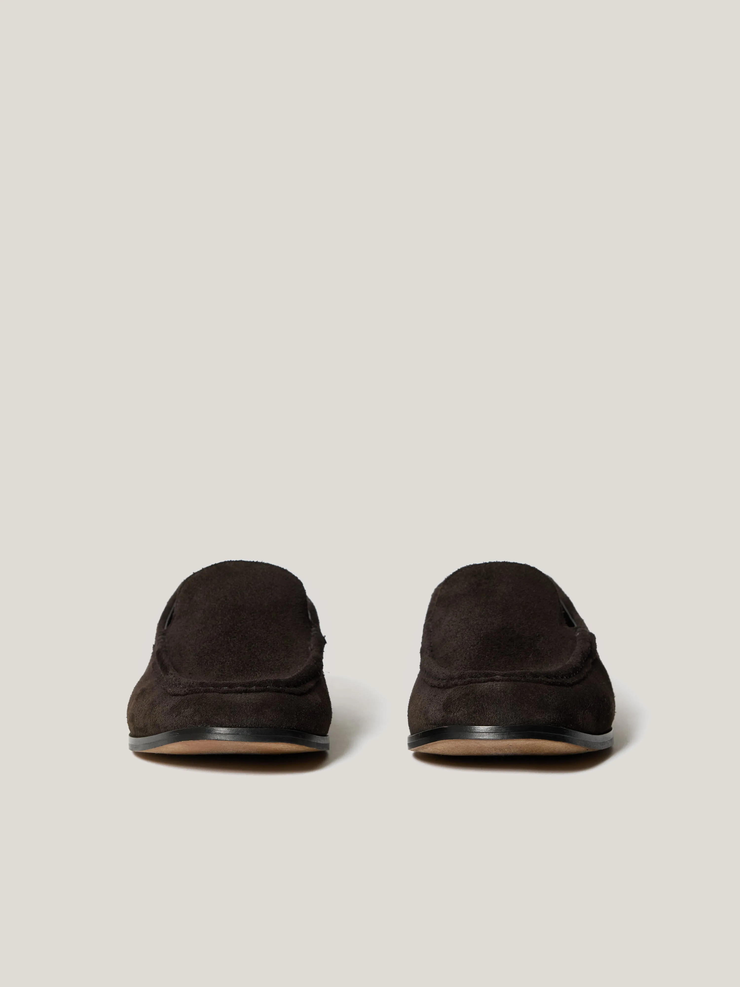 Soft Suede Moccasin Loafer | Chocolate sold by Jigsaw product image thumbnail 4